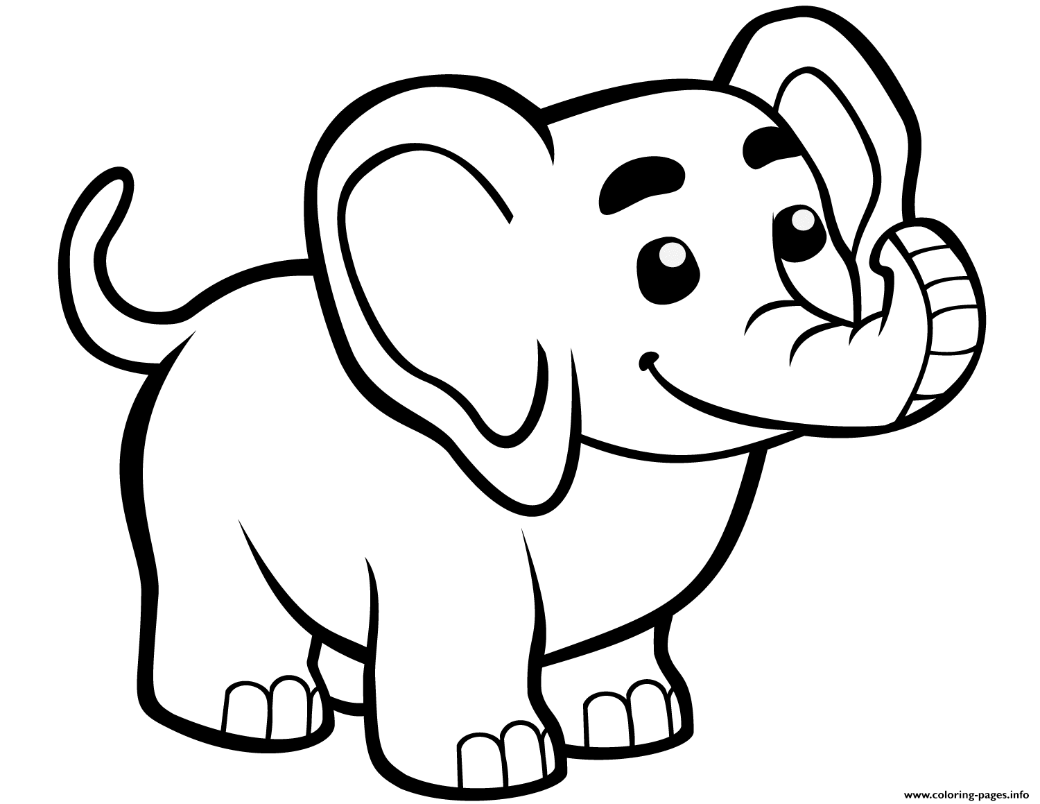 Coloring Pages Elephant