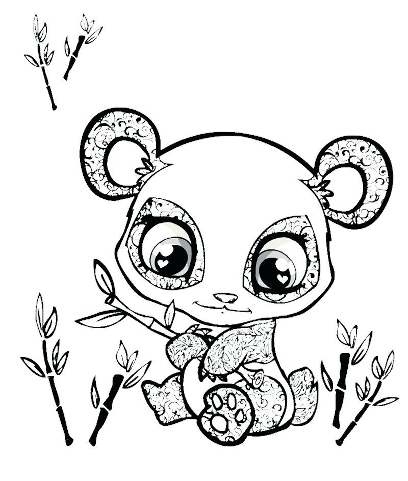 Panda Coloring Page