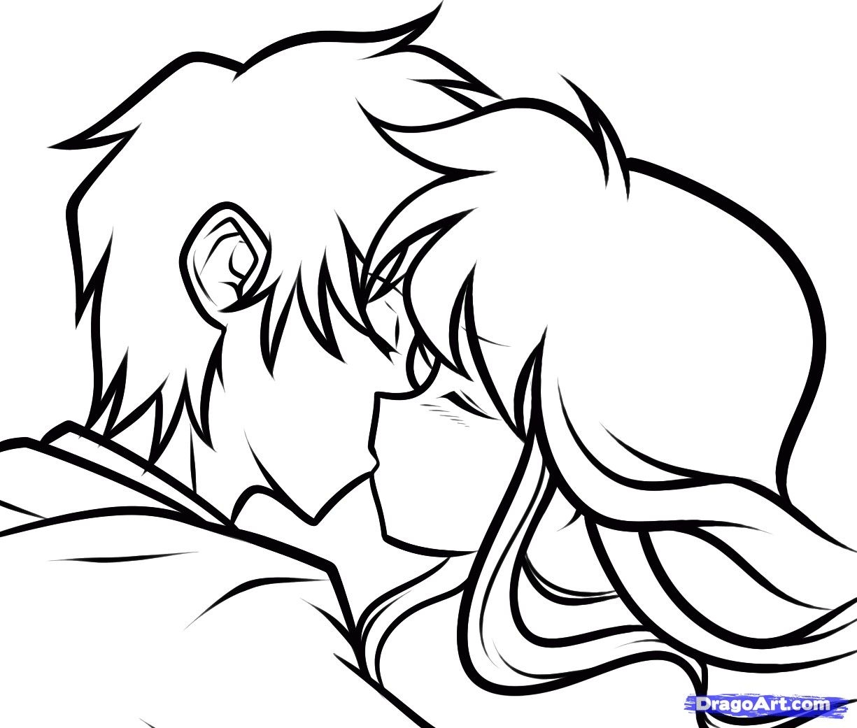 Couple Coloring Pages
