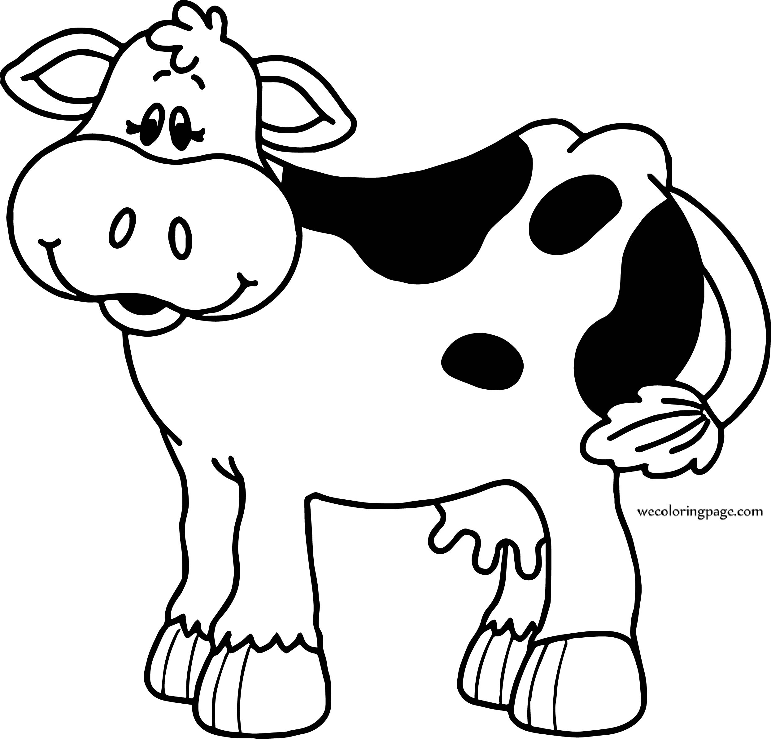 Cute Cow Printable