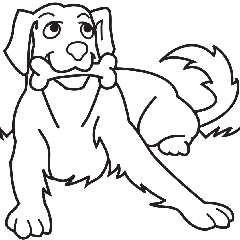 Cute Dog Coloring Pages Free Printable Pictures Coloring Pages For Kids