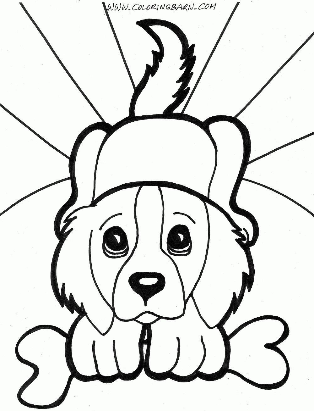 Dog To Coloring Pages