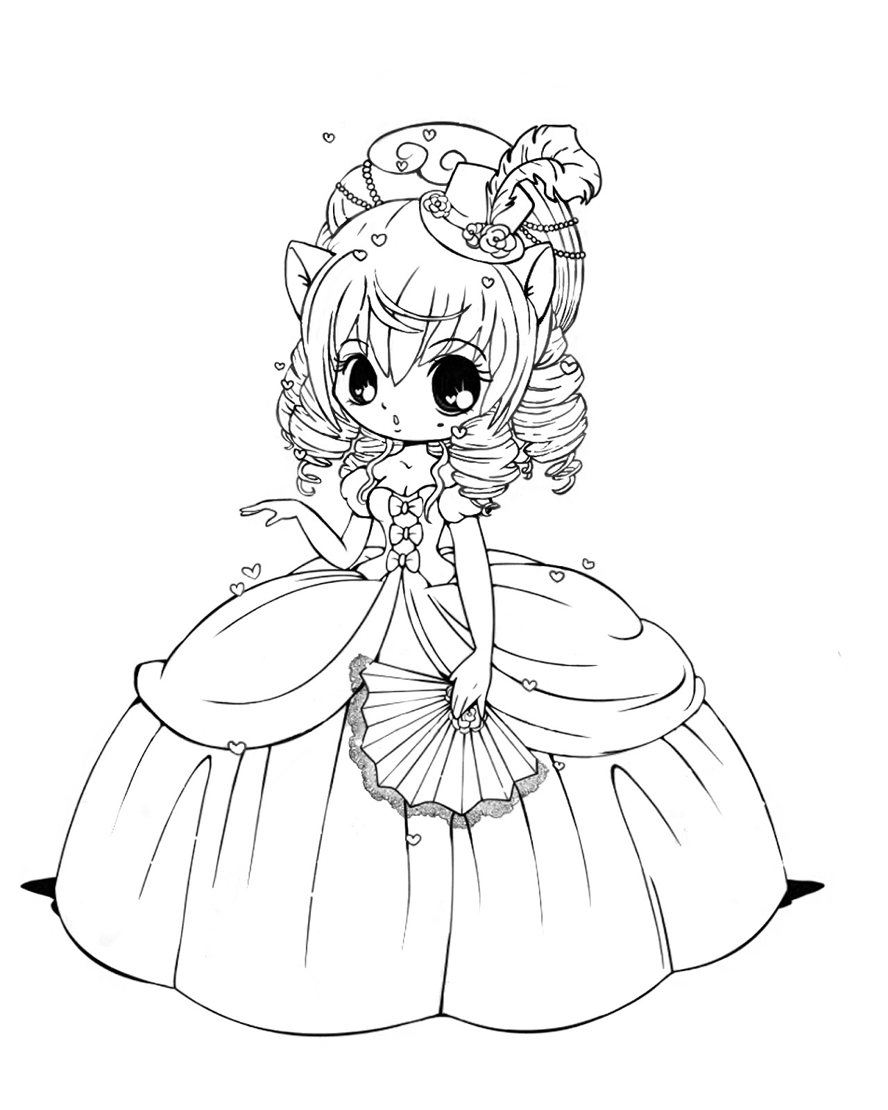Cute Printable Coloring Pages Girl