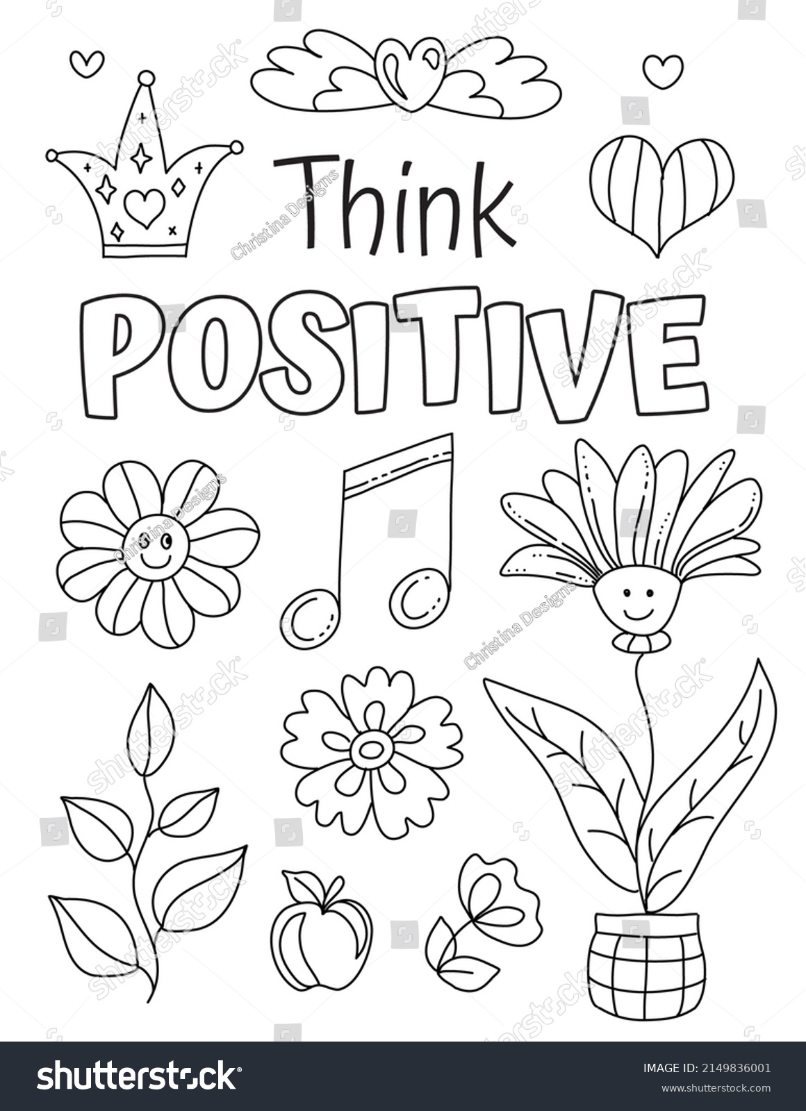 Hand Drawn Coloring Pages