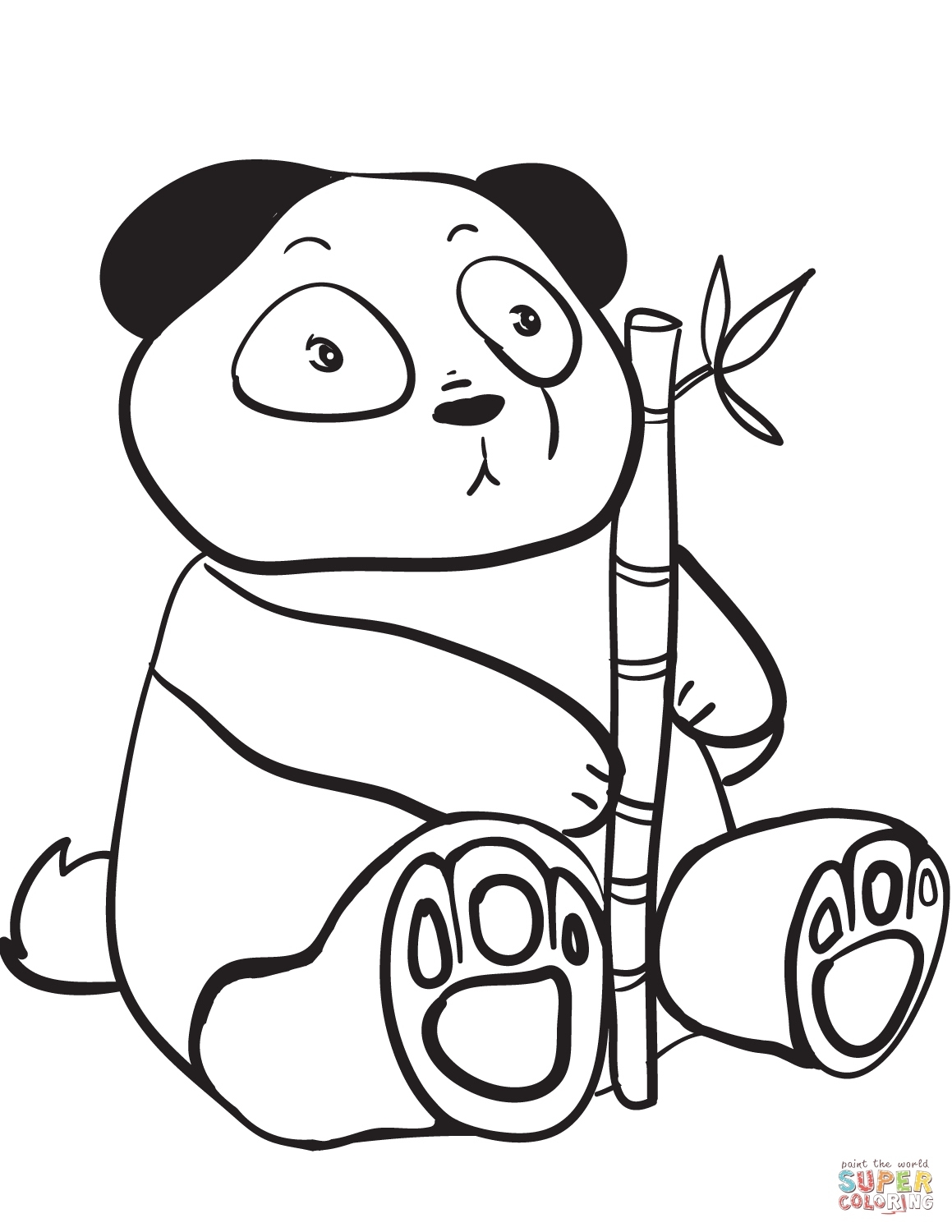 Cute Panda Coloring Pages At GetColorings Free Printable Colorings Pages To Print And Color