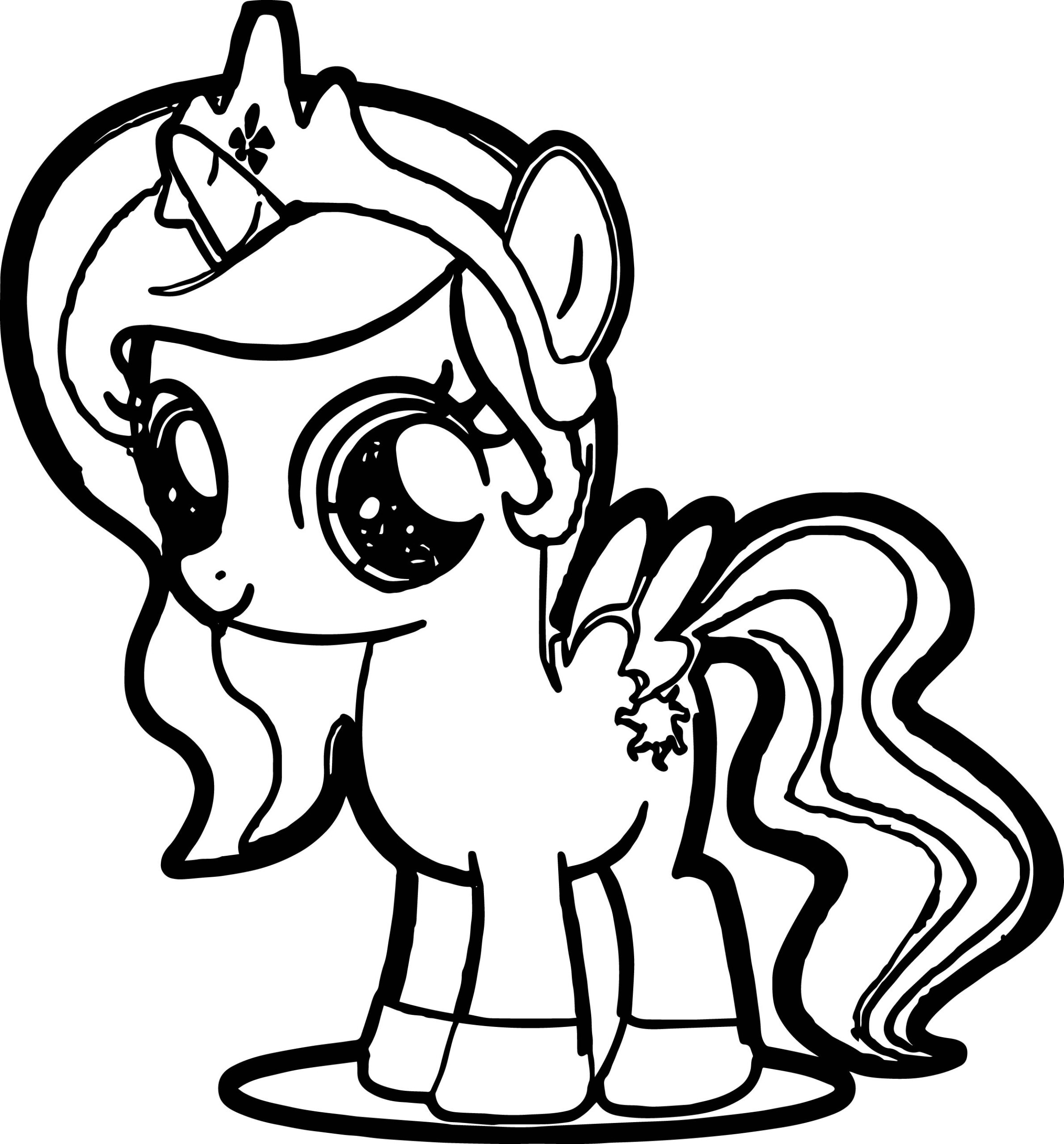 Cute Pony Coloring Pages At GetColorings Free Printable Colorings Pages To Print And Color