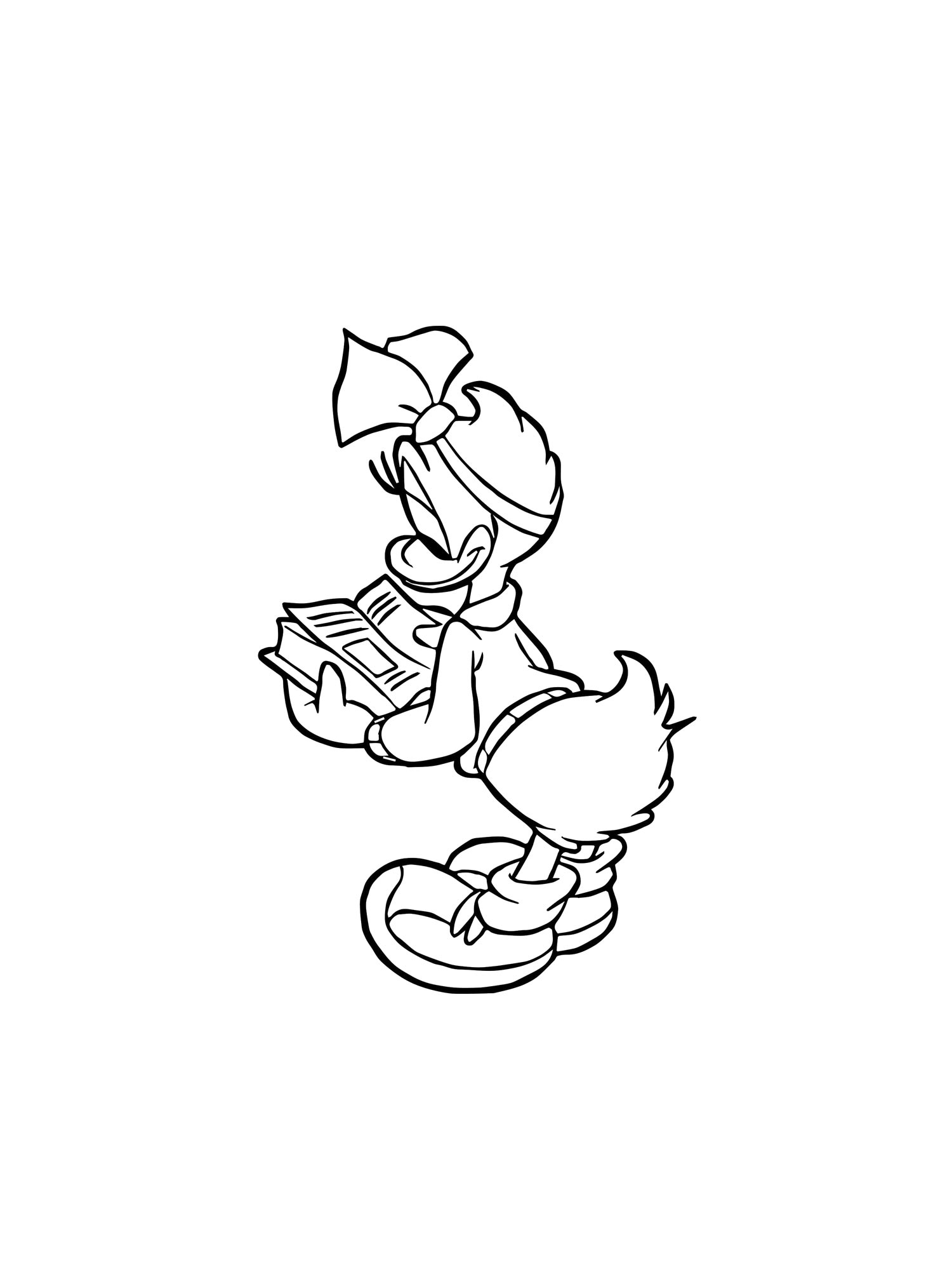 Daisy Duck Coloring Pages
