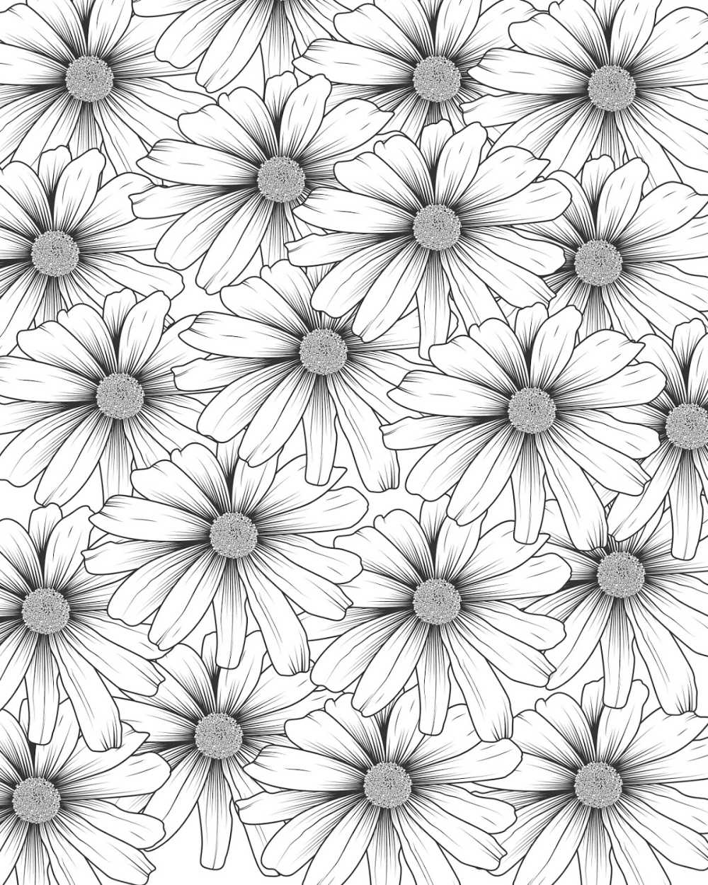 Daisy Flower Garden Journey Coloring Pages Best Flower Site