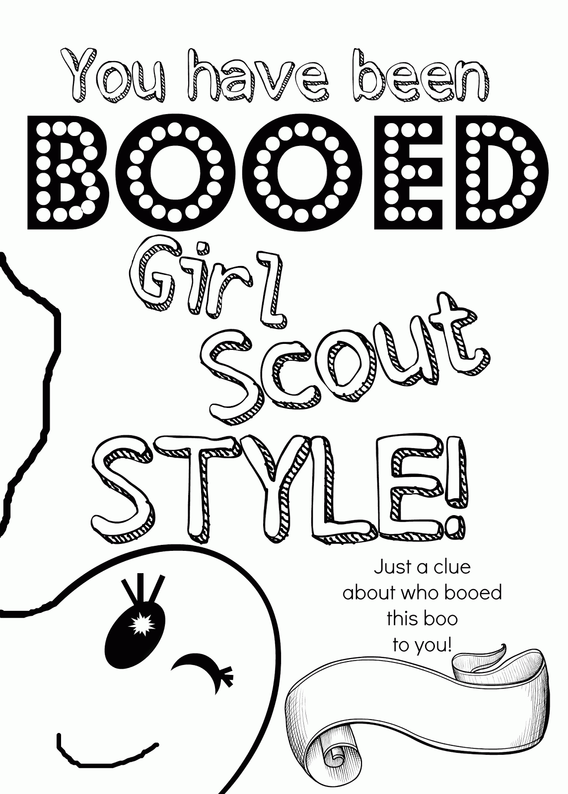 Daisy Girl Scout Coloring Pages Clip Art Library