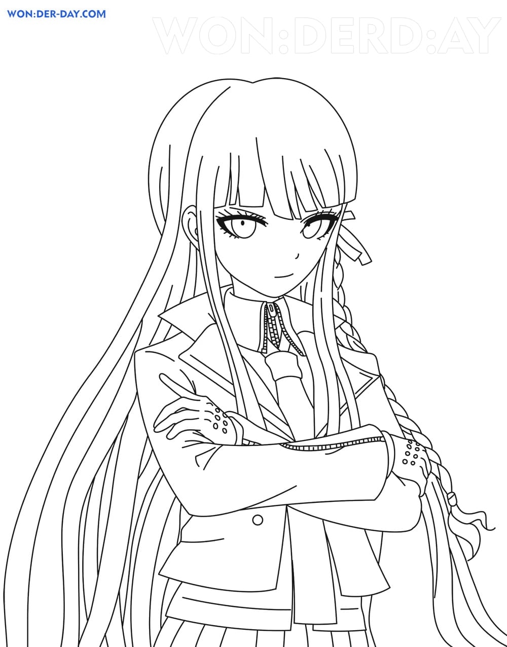 Danganronpa Coloring Pages 80 Printable Coloring Pages