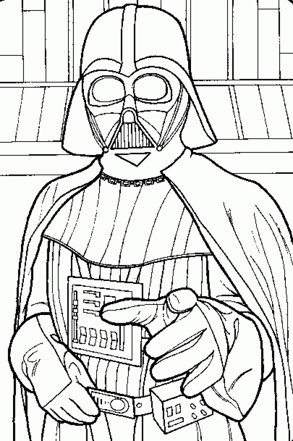 Darth Vader Coloring Page
