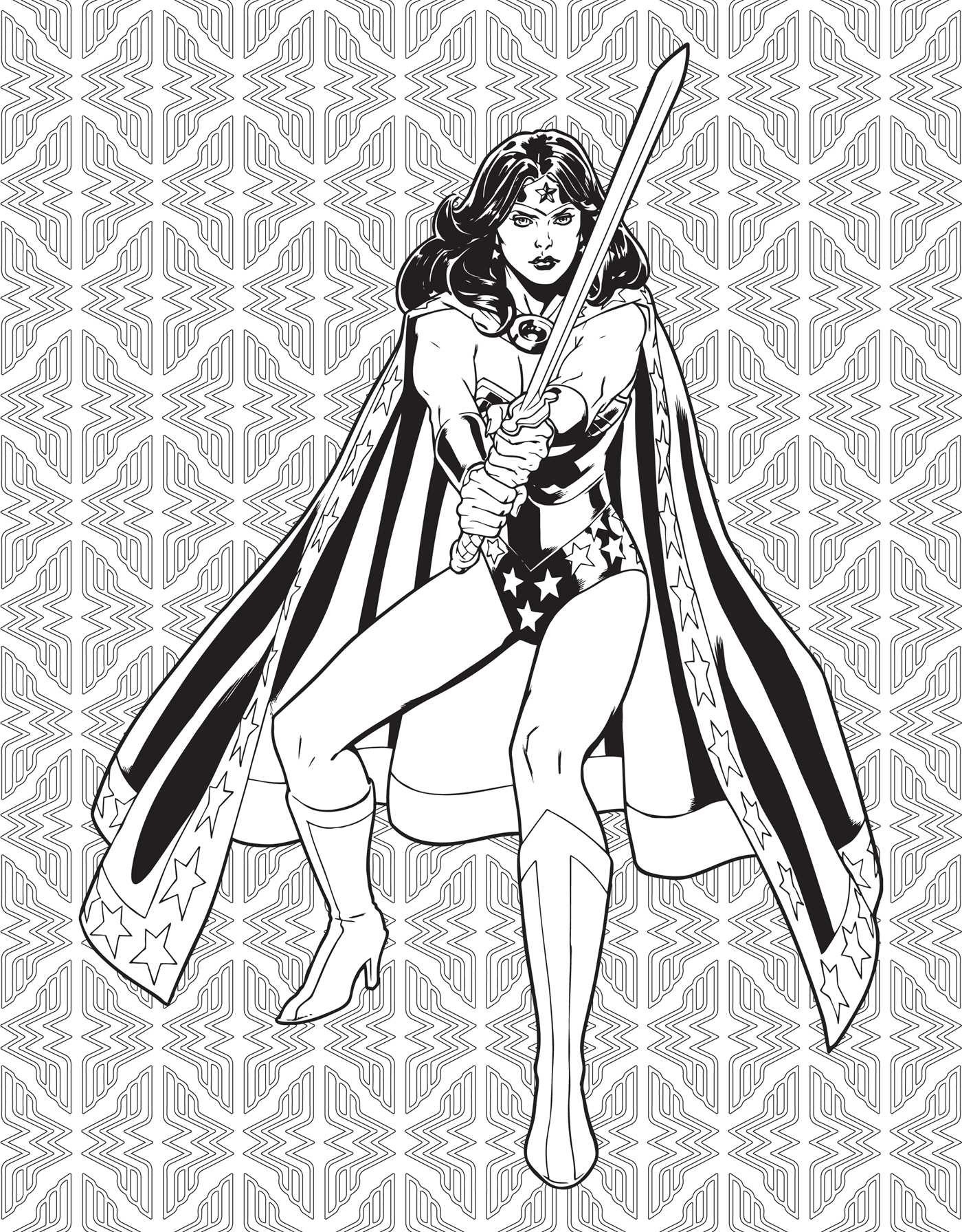 DC Comics Wonder Woman Coloring Book Book By Insight Editions Official Publisher Page