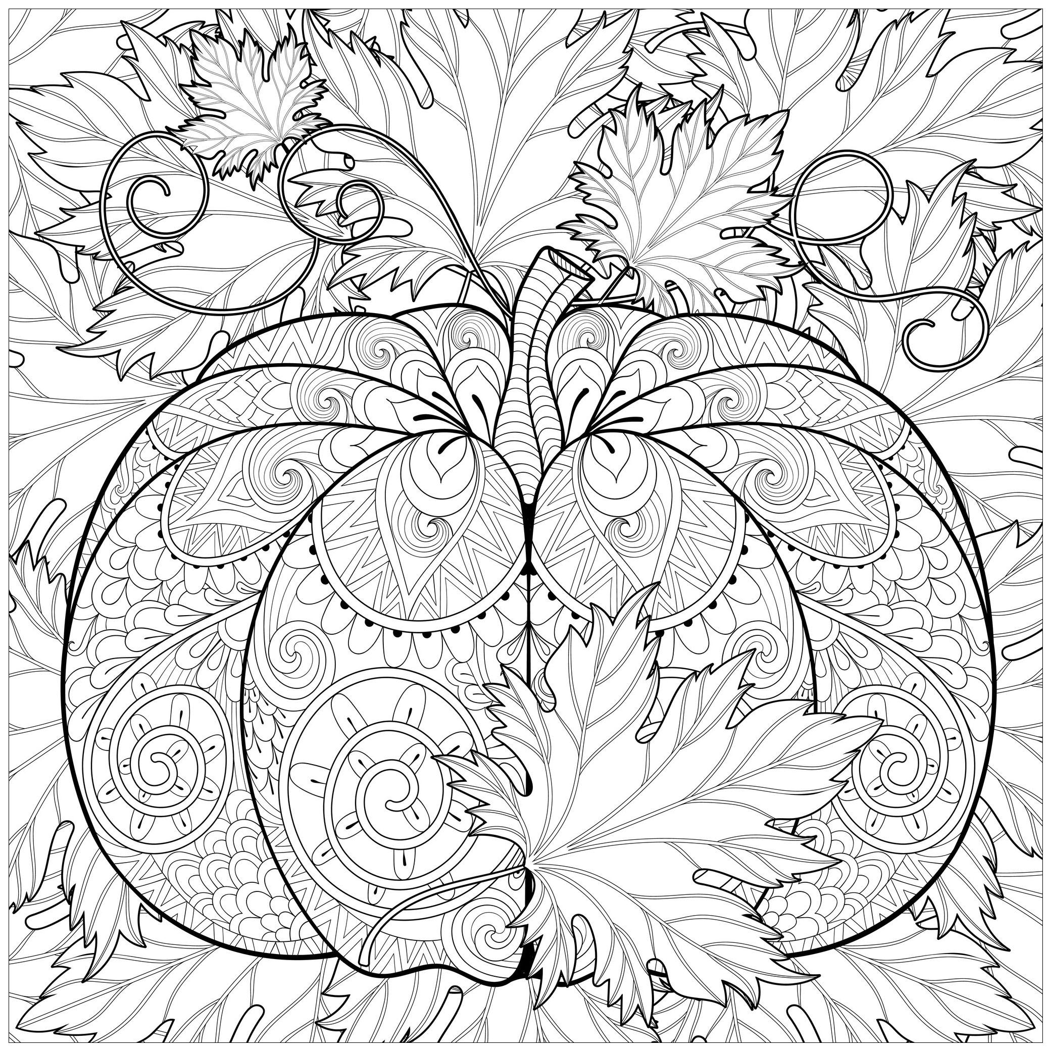 Adult Coloring Pages Halloween Printable