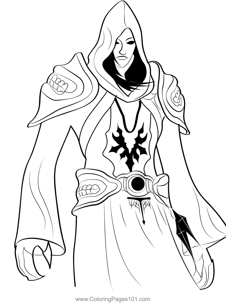 Demon Coloring Pages