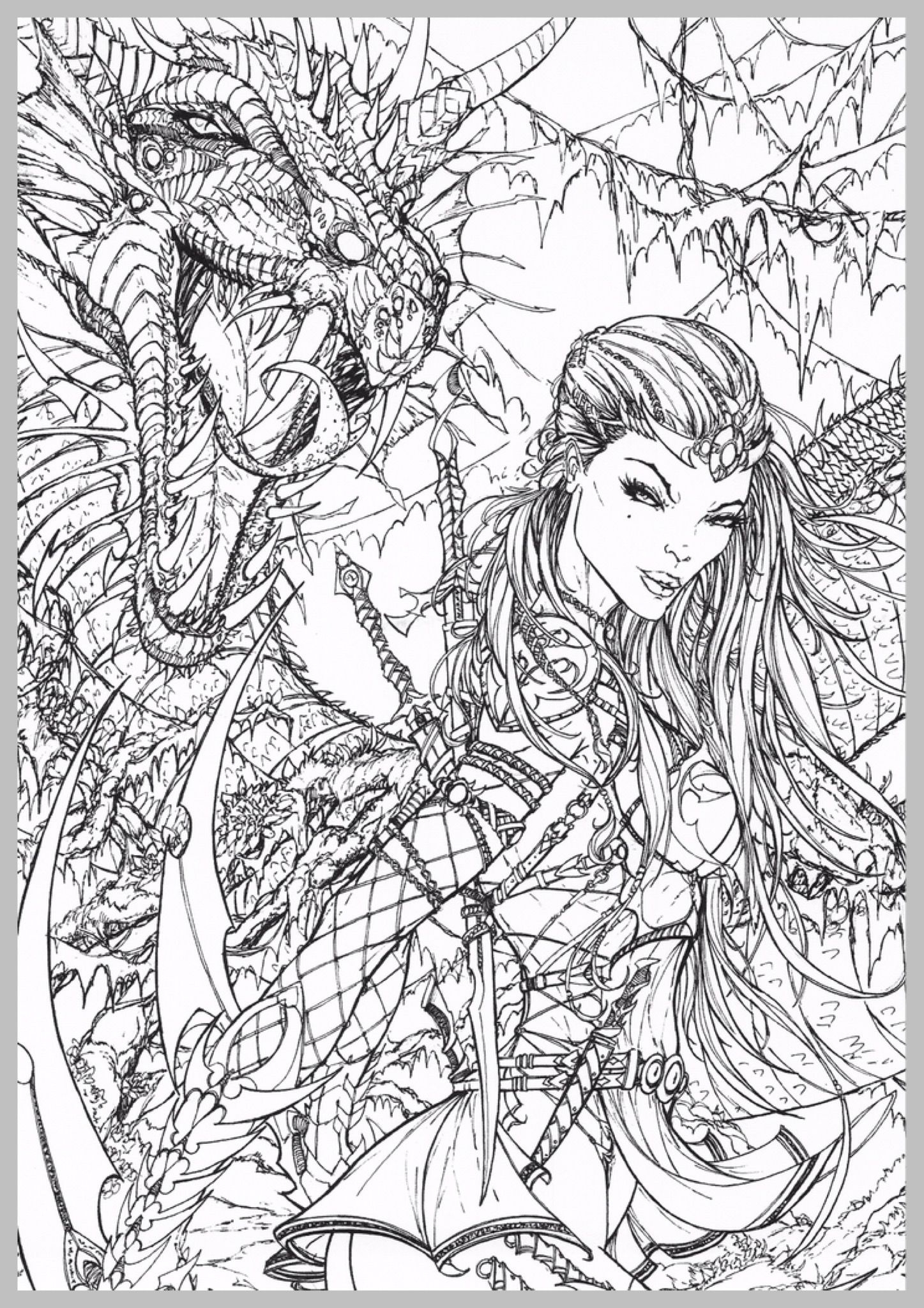 Demon Grimm Fairy Tales Coloring Pages Grimm Beauty And The Beast Coloring Page Disney