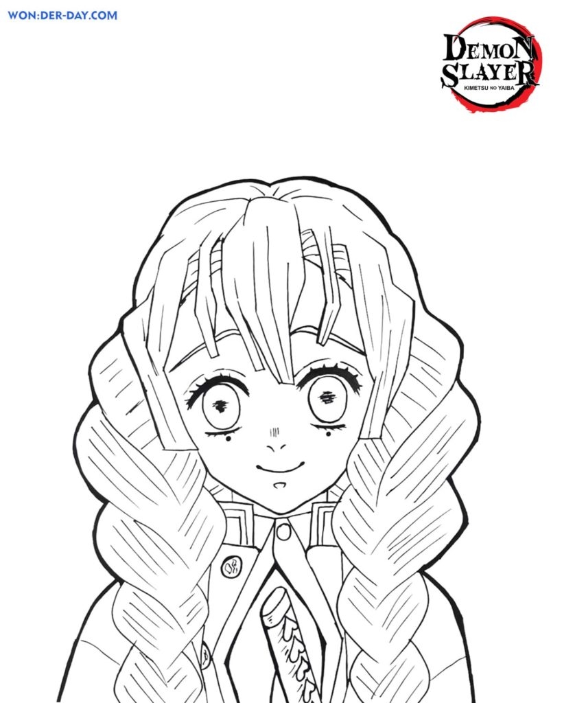 Demon Slayer Coloring Pages Printable Coloring Pages
