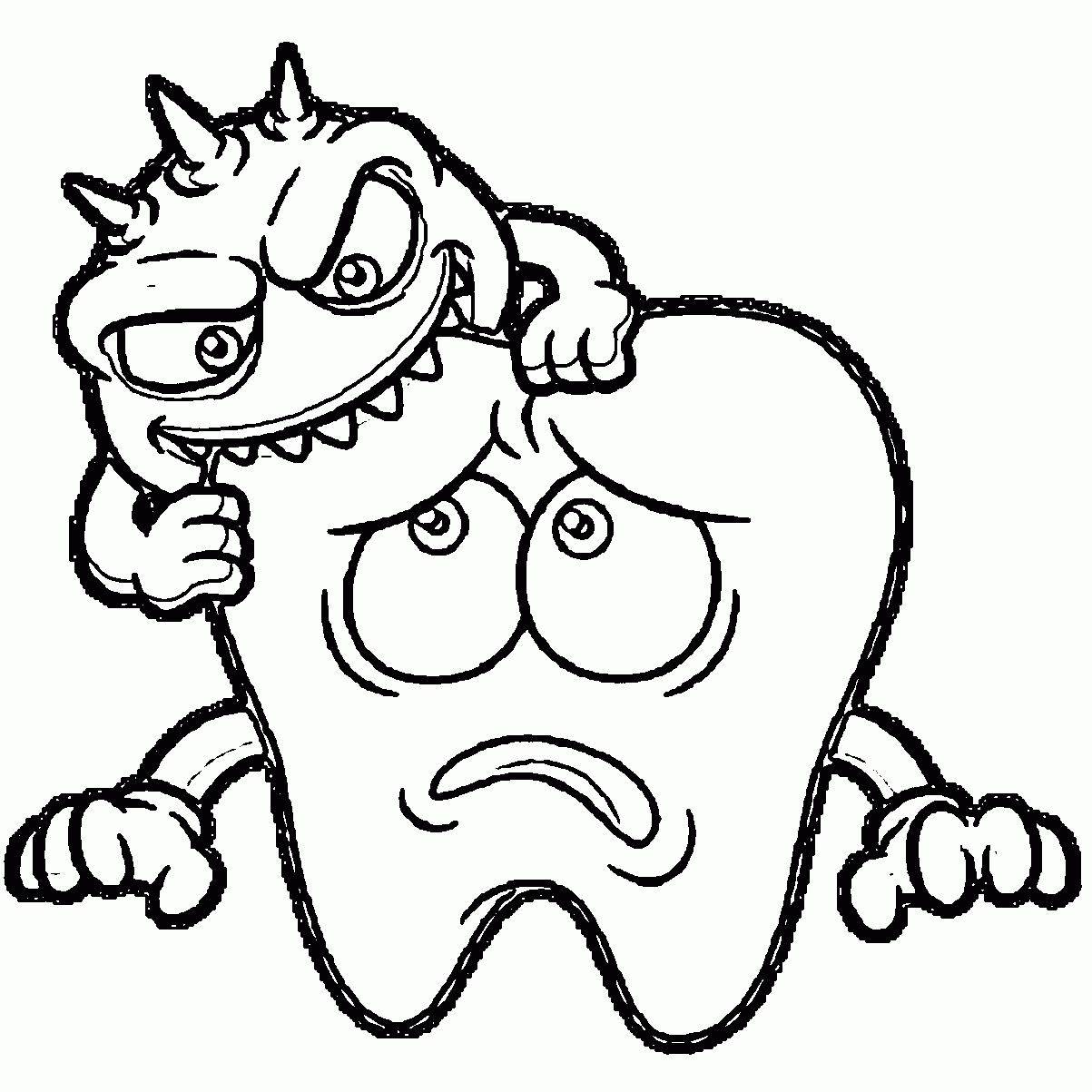 Dental Coloring Pages Printable