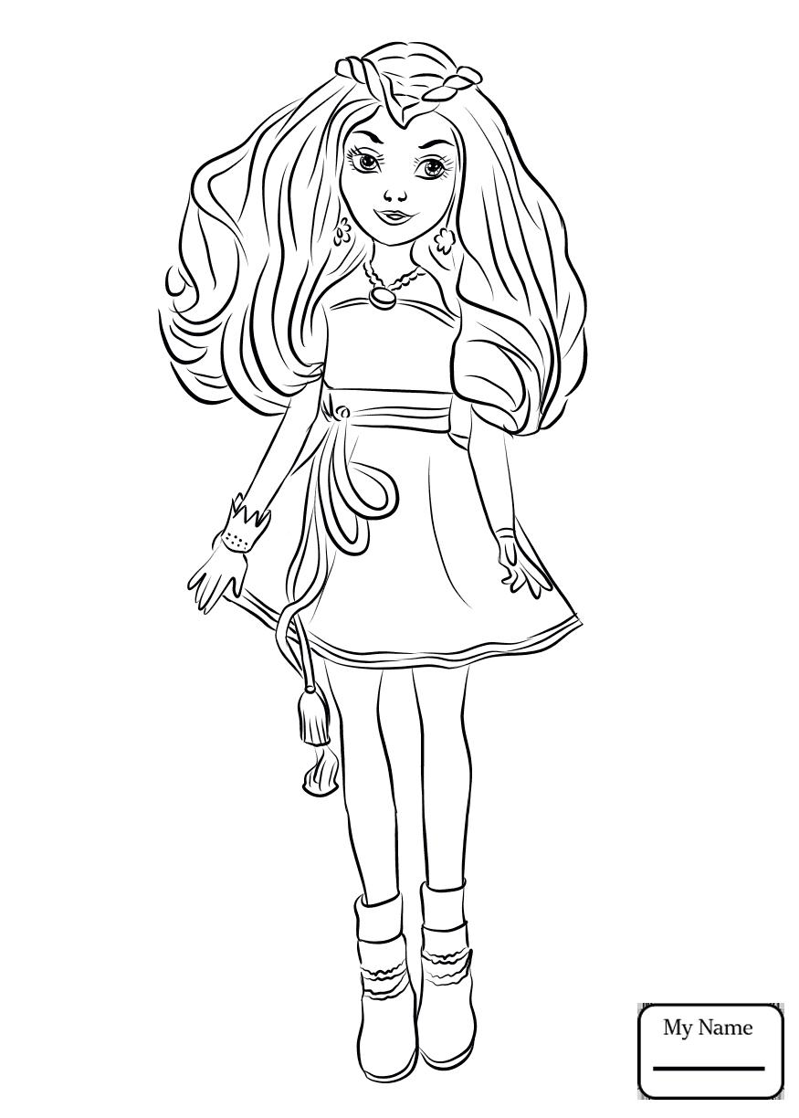 Descendants 2 Uma Coloring Pages At GetColorings Free Printable Colorings Pages To Print