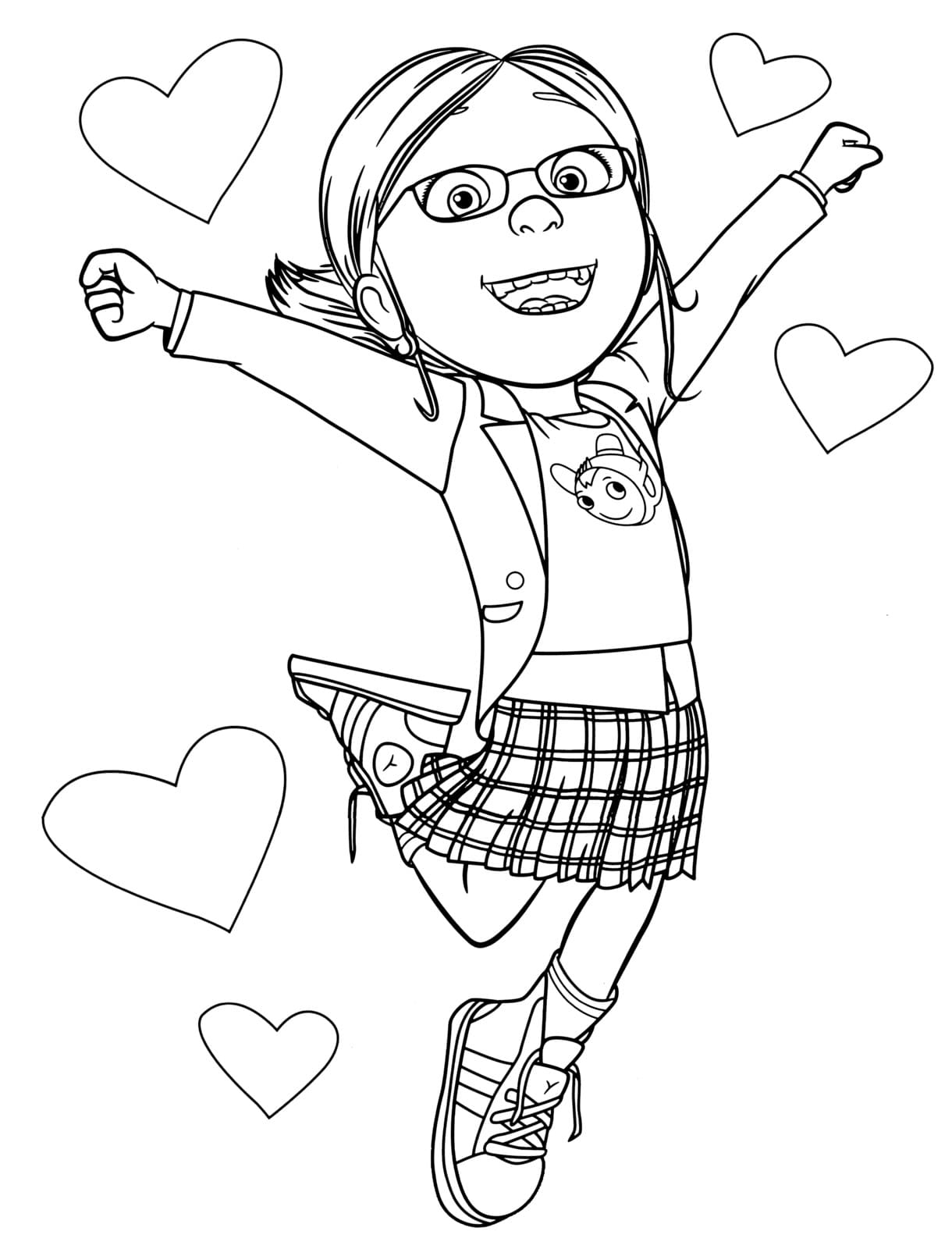 Despicable Me Coloring Pages 90 Free Coloring Pages