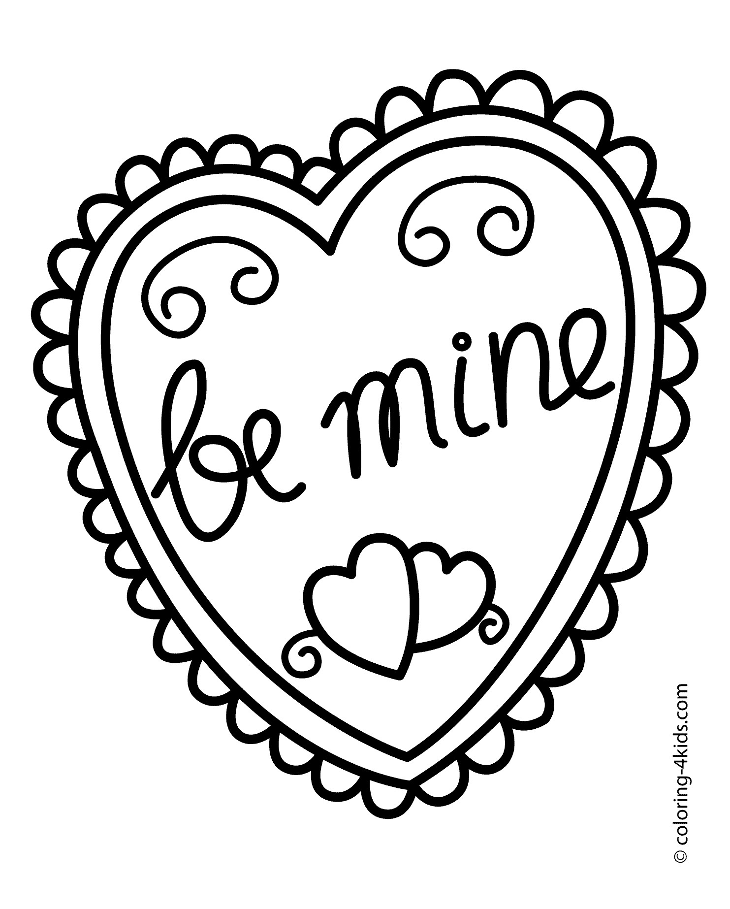 Detailed Heart Coloring Pages At GetColorings Free Printable Colorings Pages To Print And