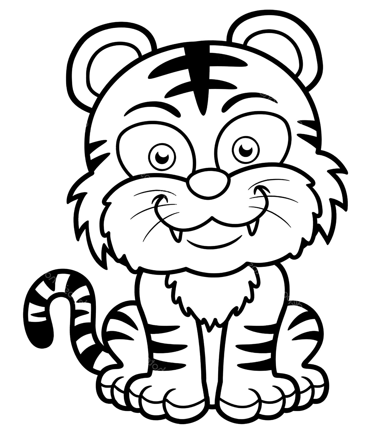 Detroit Tigers Coloring Pages Learny Kids