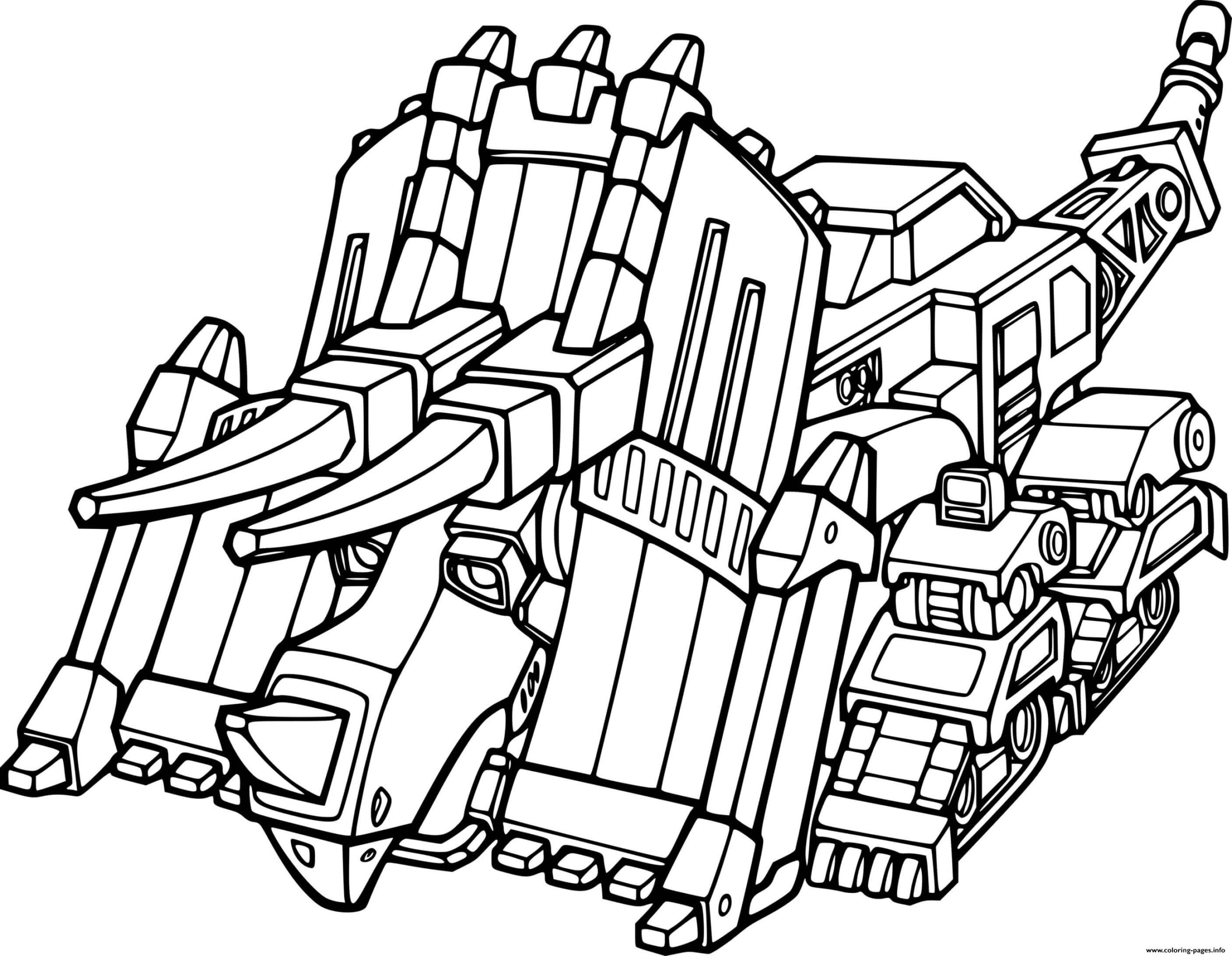 Dinotrux Coloring Pages
