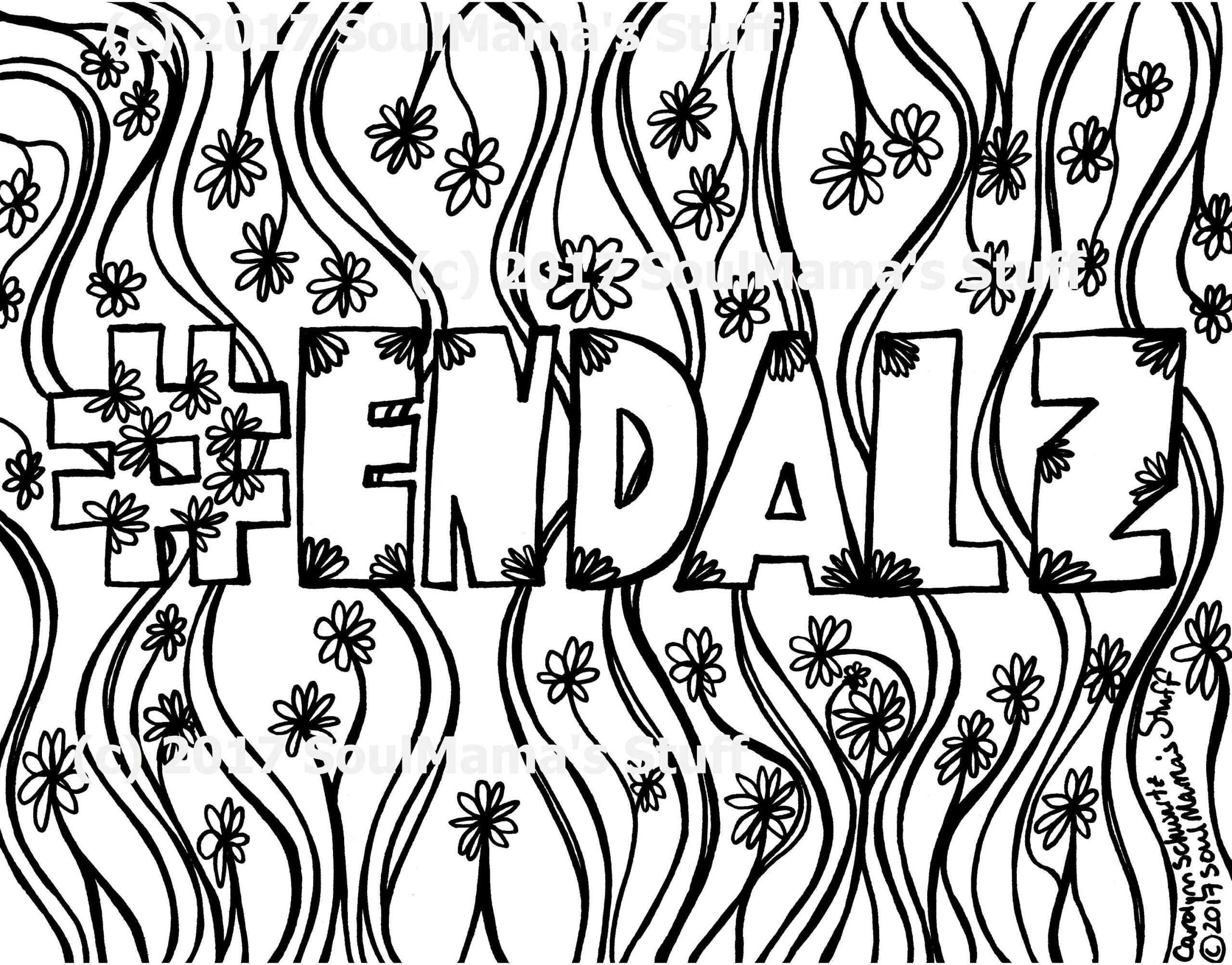 Diseases Coloring Page Printable