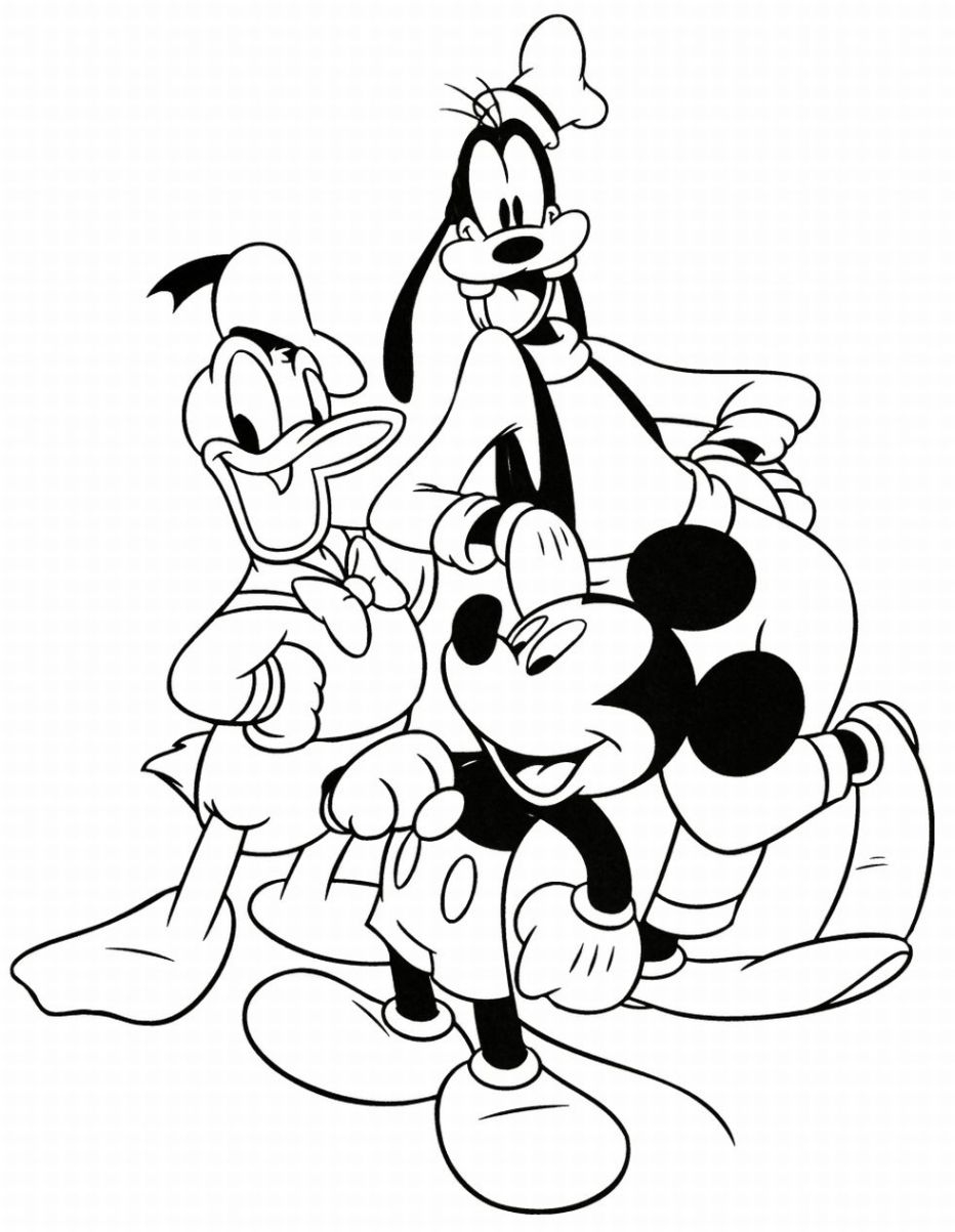 Free Disney Coloring Pages