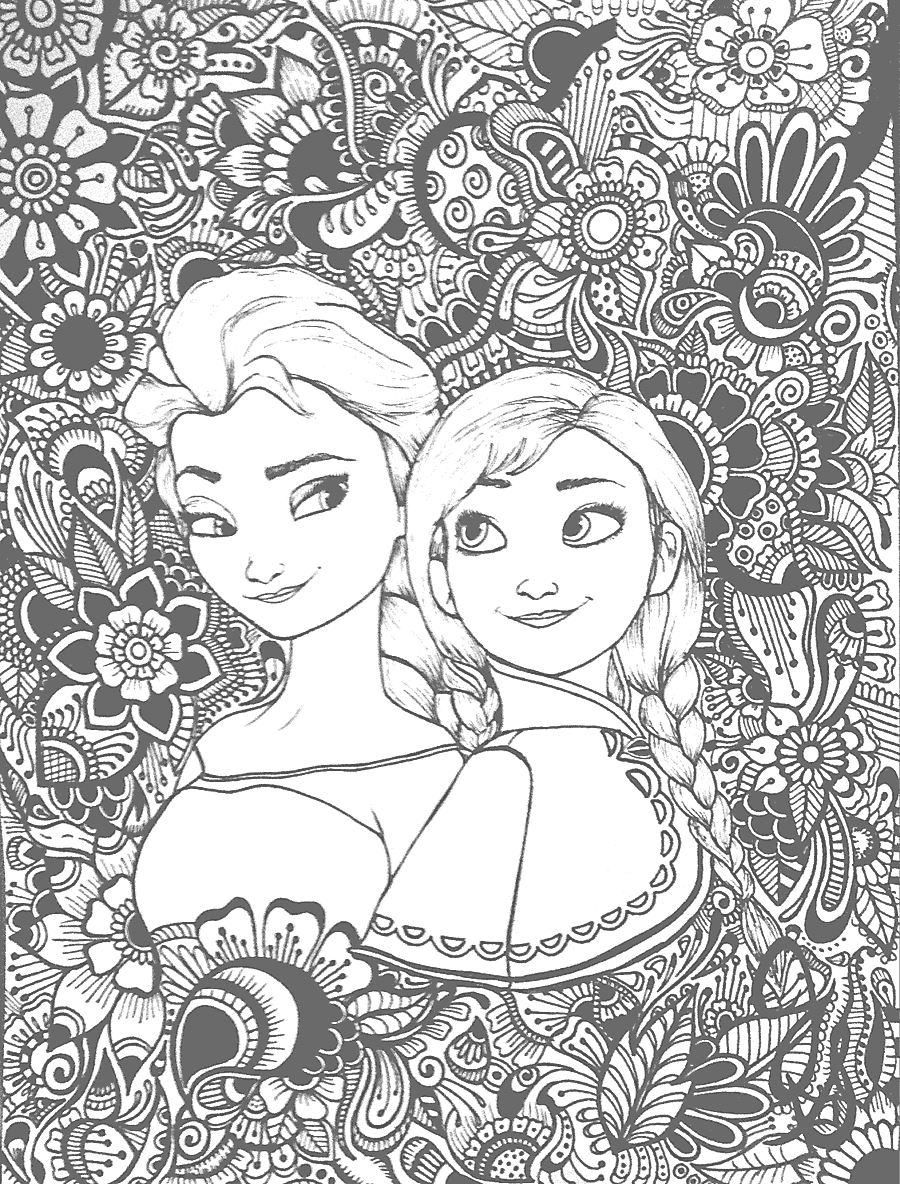 Disney Coloring Pages For Adults Printable Coloring Pages
