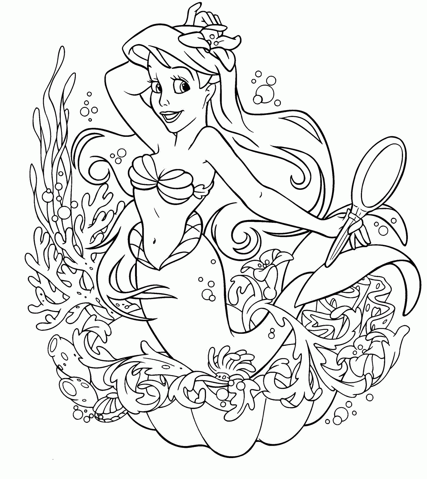 DISNEY COLORING PAGES