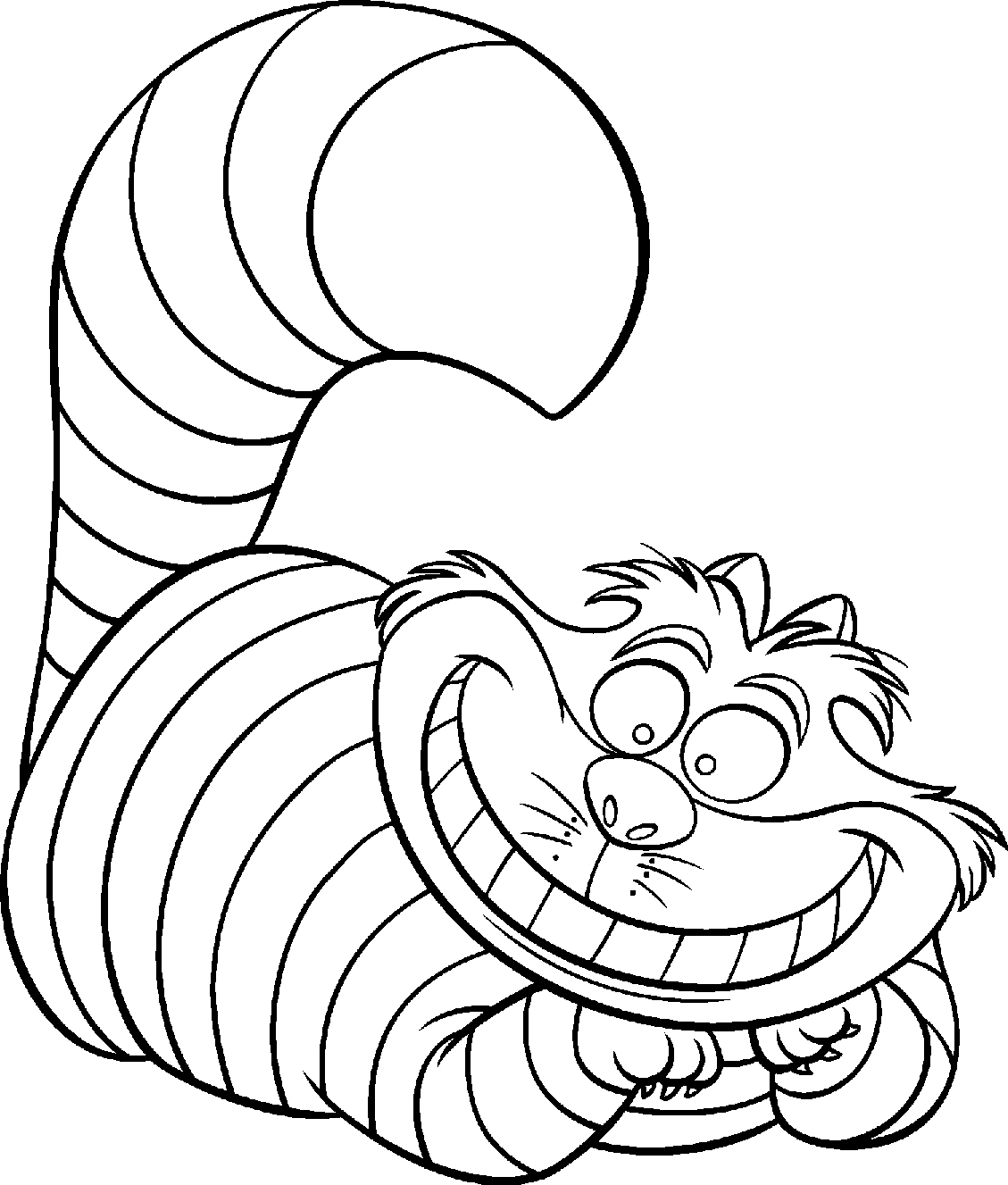Alice In Wonderland Coloring Pages