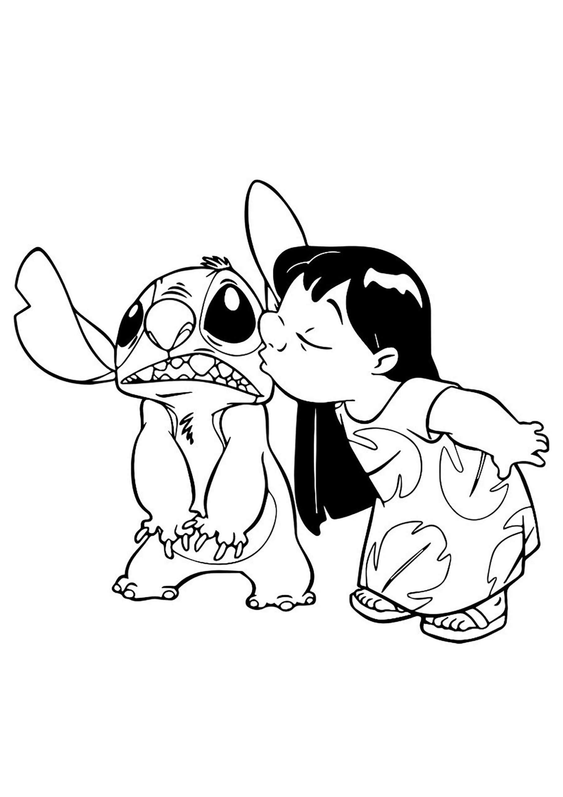 Disney Lilo And Stitch Scrump Coloring Pages Sketch Coloring Page
