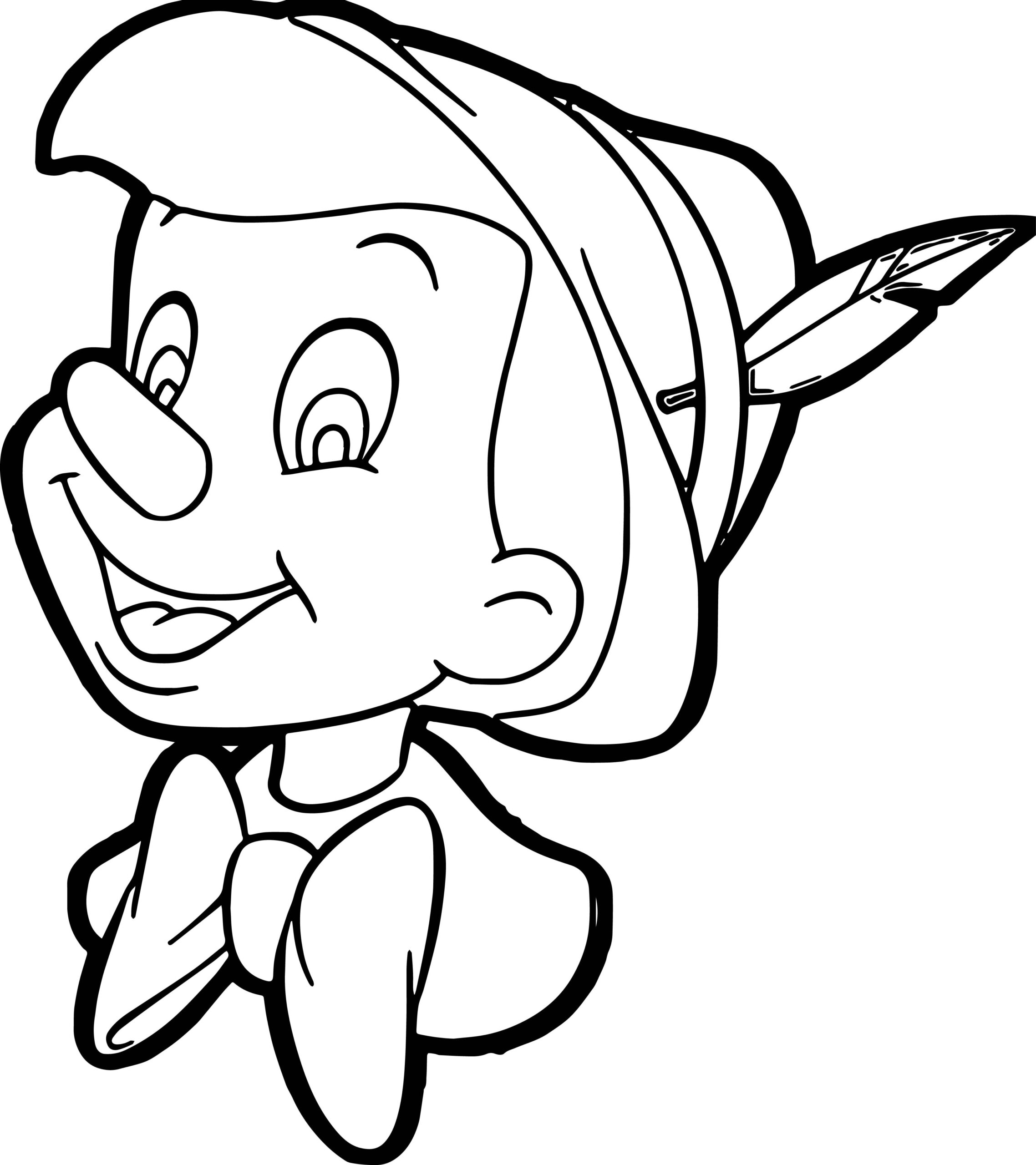 Disney Pinocchio Coloring Pages Wecoloringpage