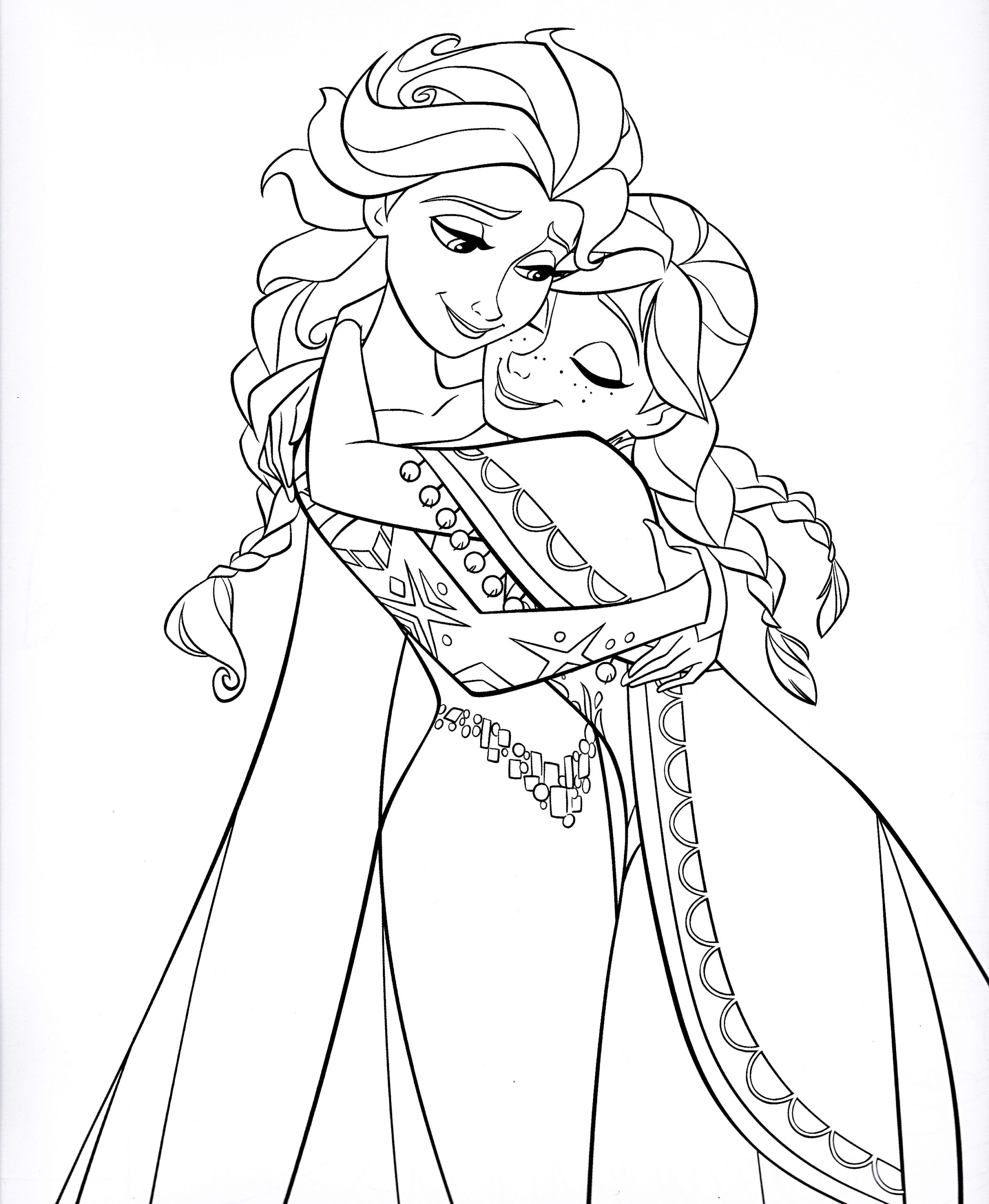 Disney Princess Coloring Pages For Kids At GetDrawings Free Download