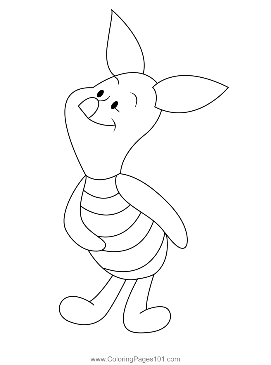 Piglet Coloring Pages