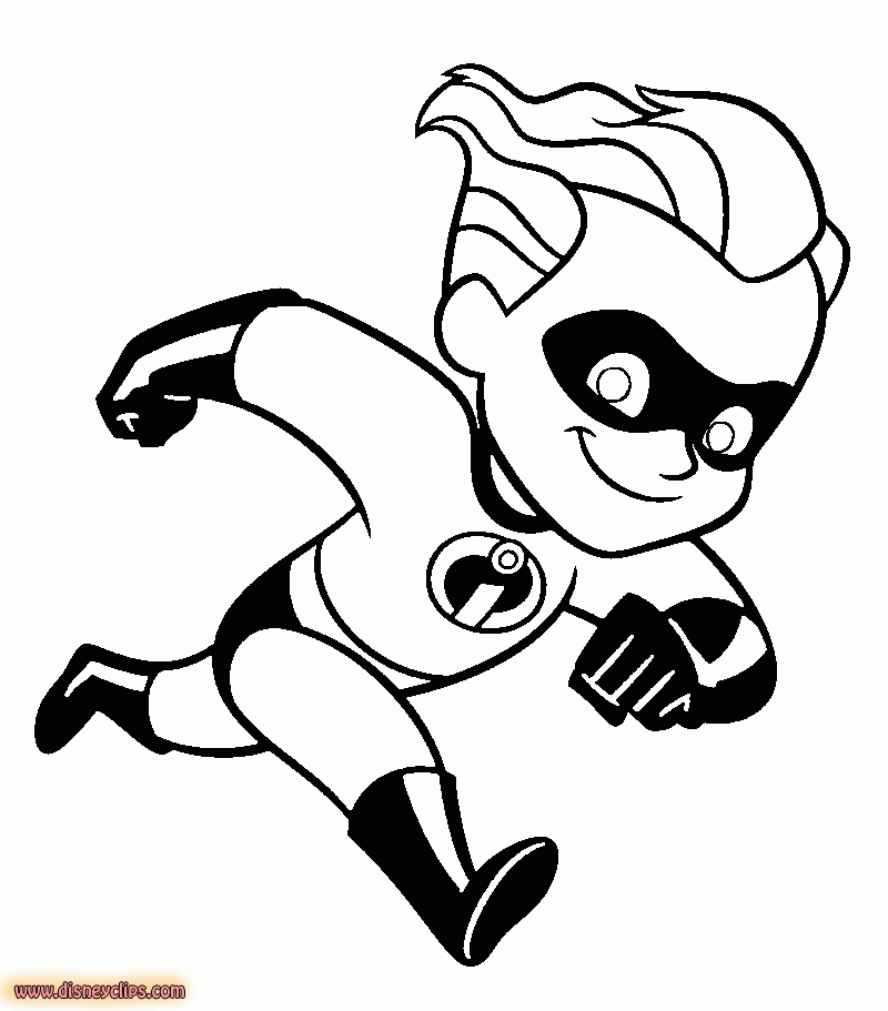 Disney The Incredibles Coloring Pages Download And Print For Free