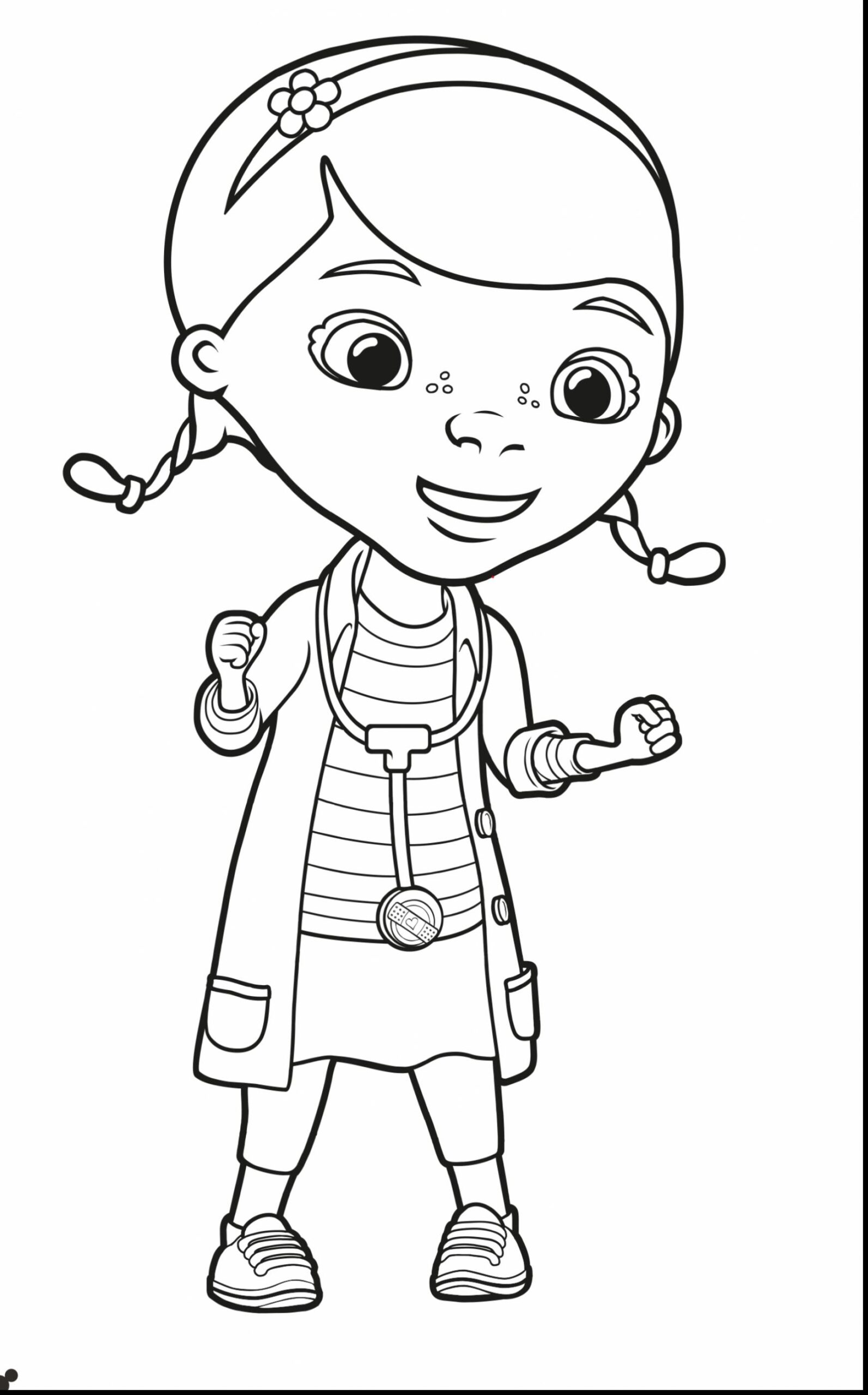 Doc Mcstuffins Lambie Coloring Pages At GetDrawings Free Download