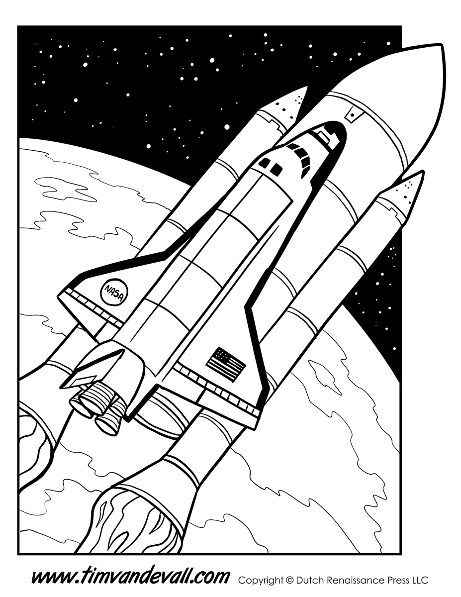 Download 229 Spaceship Coloring Pages PNG PDF File