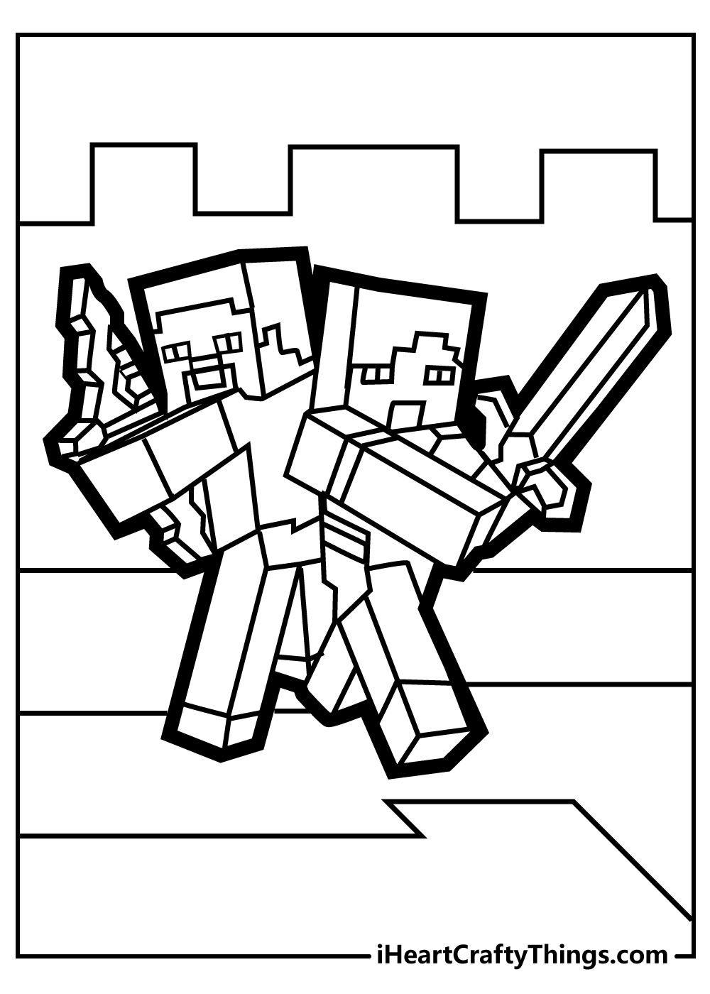 Coloring Pages Minecraft