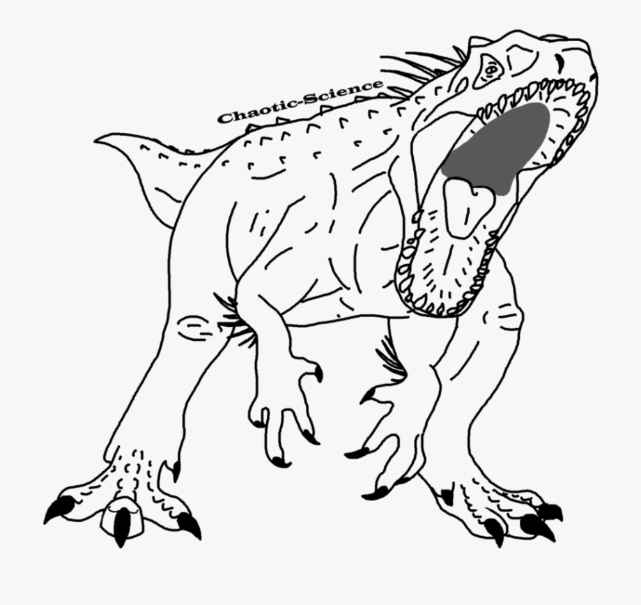 Download Or Print This Amazing Coloring Page Coloring Pages For Kids Indominus Rex With