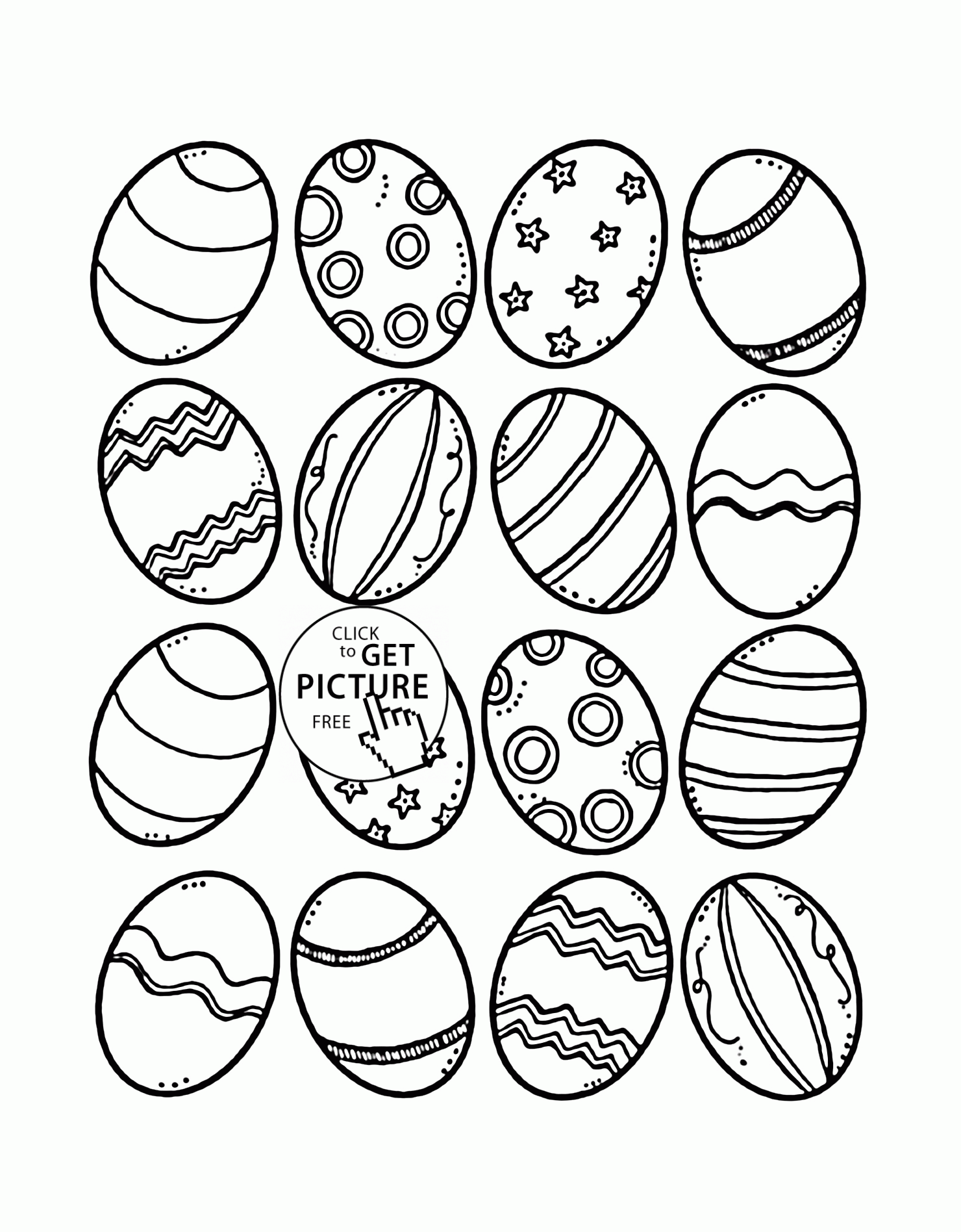 Dozen Eggs Coloring Page Coloring Pages