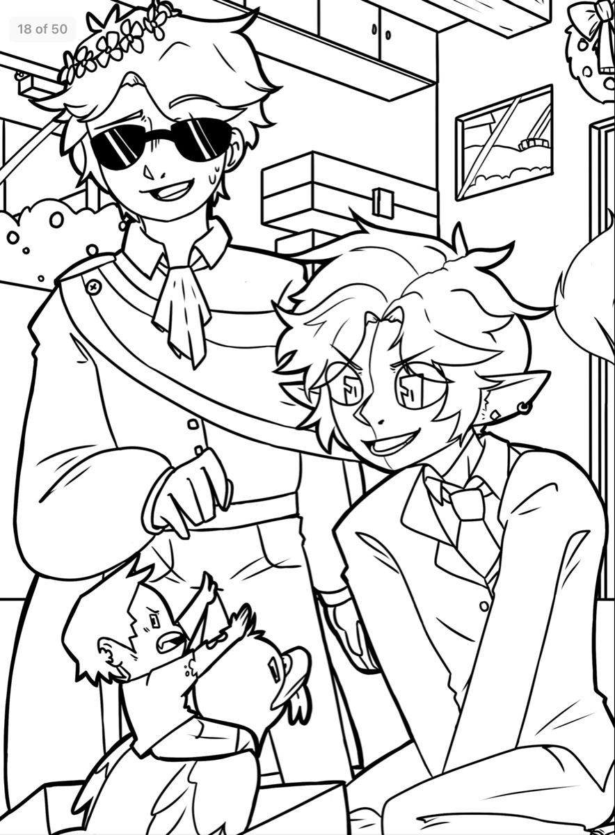 Dream SMP Coloring Pages Coloring Home