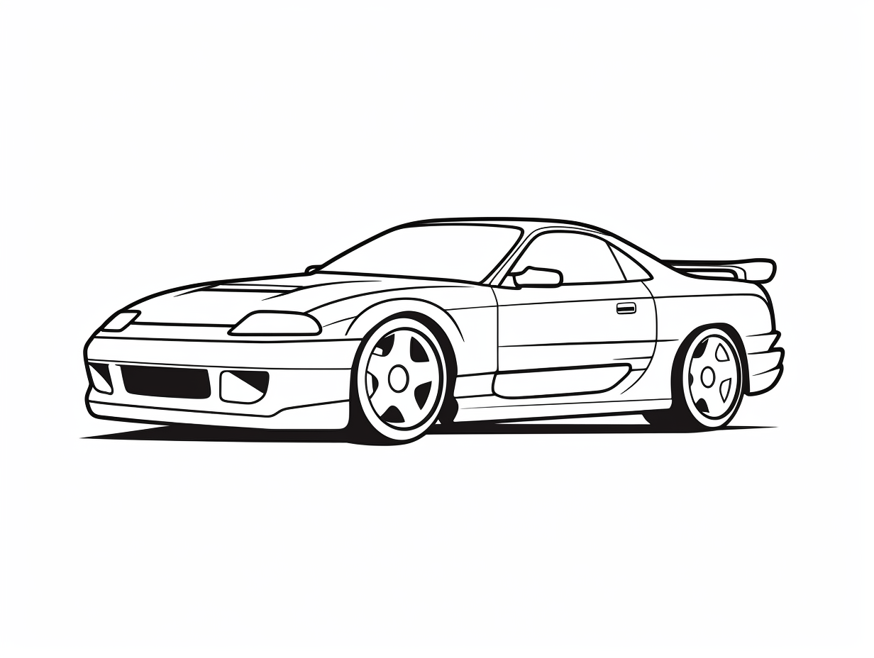 Drift Car Coloring Pages Top 50 Free Printable Designs