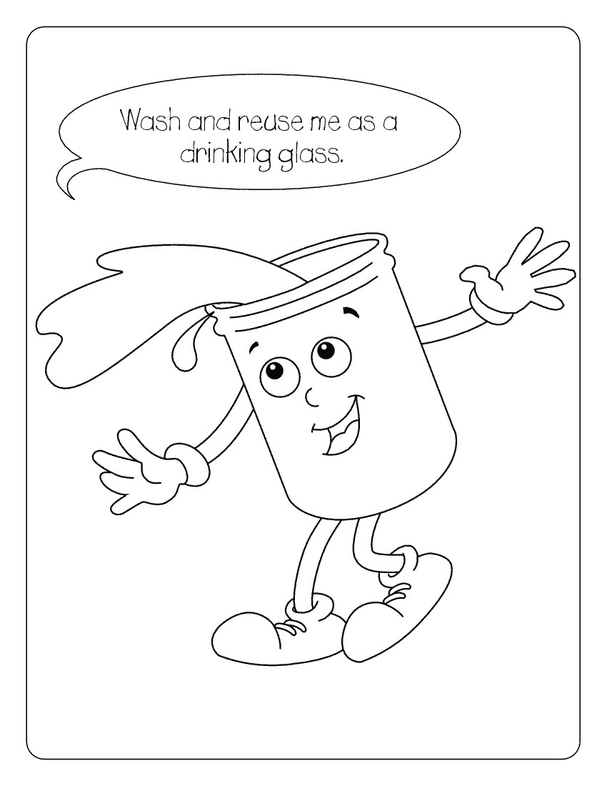 Drinking Water Coloring Pages At GetColorings Free Printable Colorings Pages To Print And