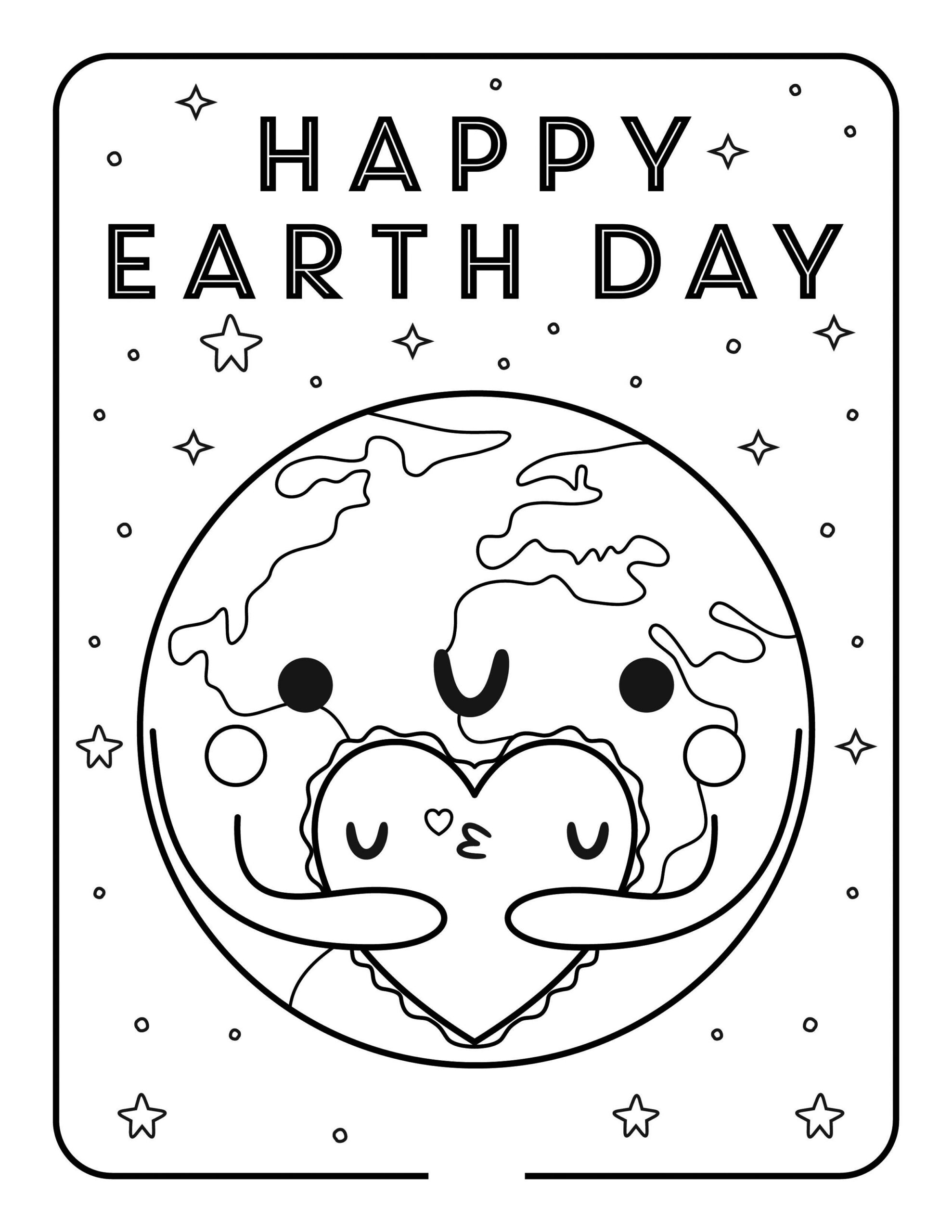 Earth Day Coloring Pages Various Styles K5 Worksheets