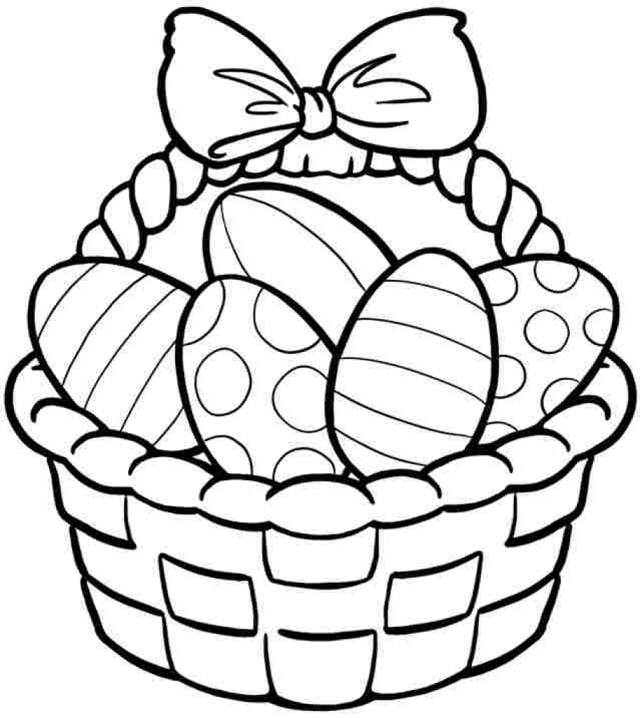 Easter Basket Printable Coloring Pages At GetColorings Free Printable Colorings Pages To