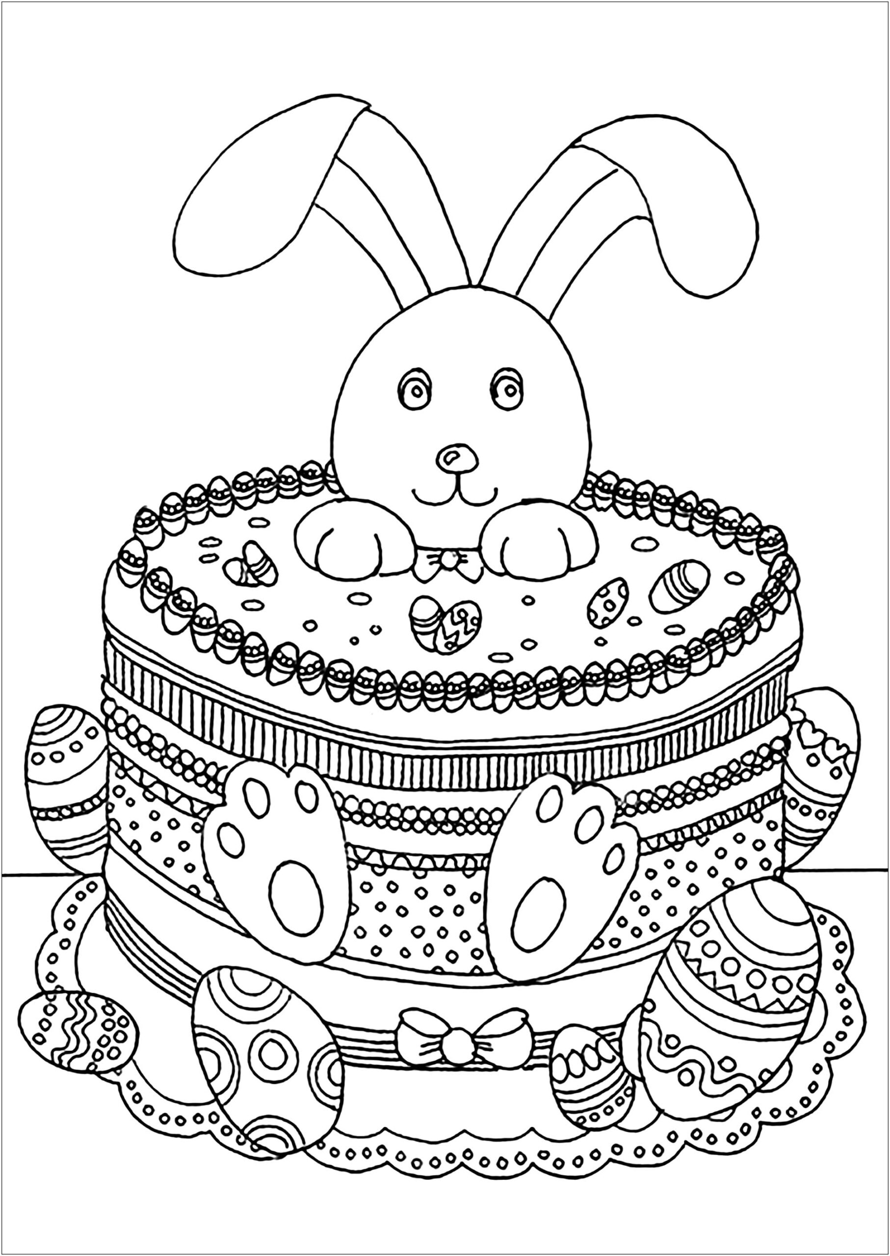 Easter Coloring Pages For Adults