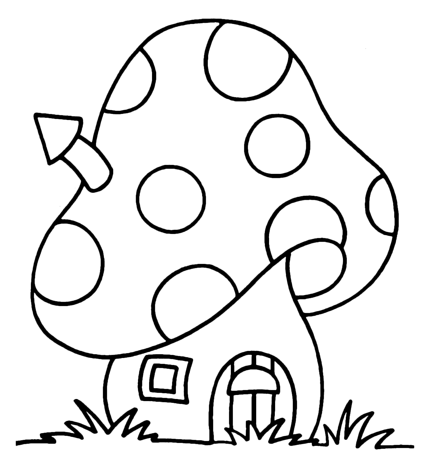 Simple Coloring Pages For Kids