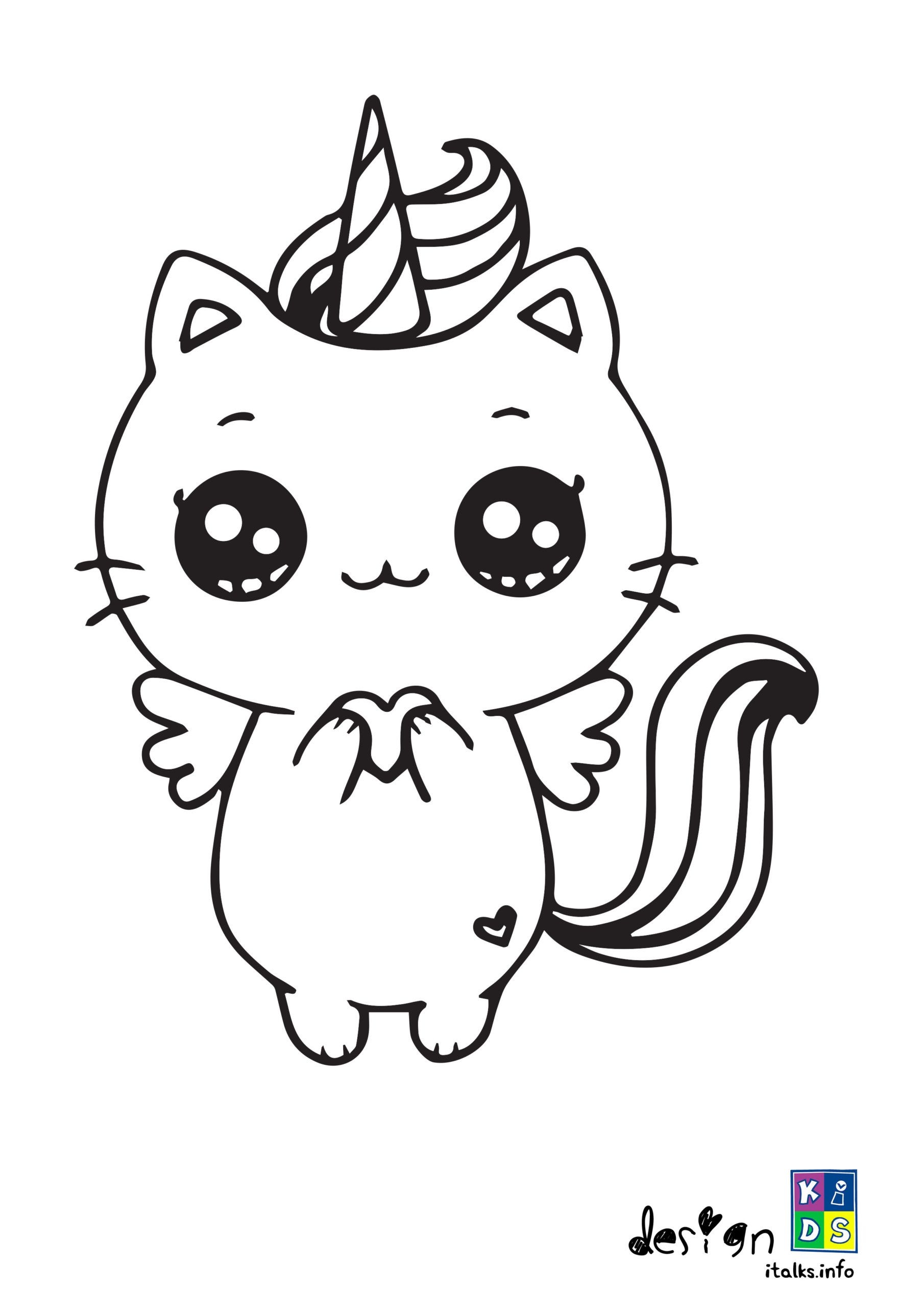 Easy Cute Unicorn Coloring Pages Metalxoler