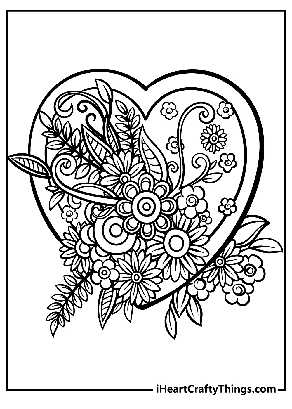Easy Free Printable Adult Coloring Pages